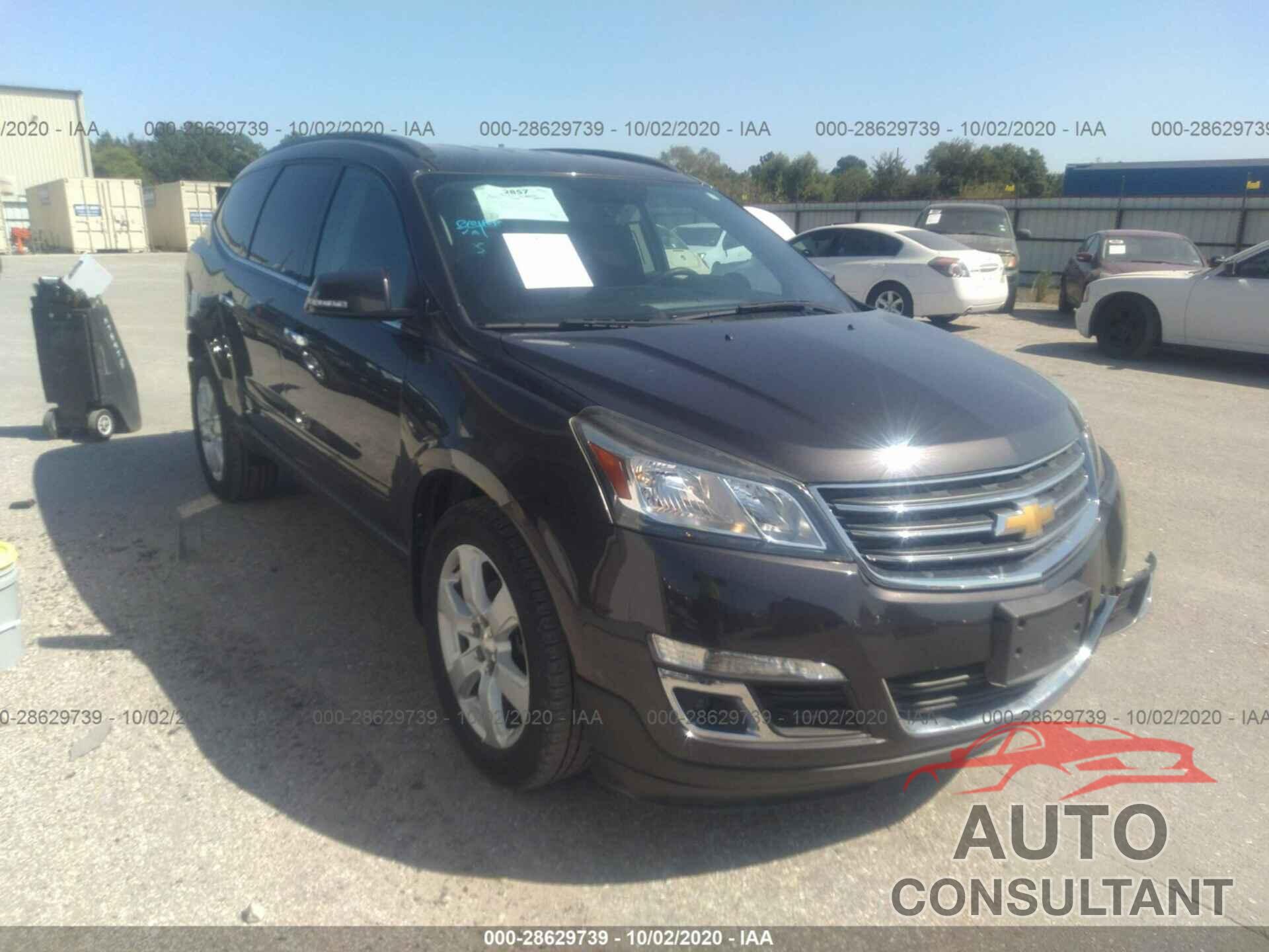 CHEVROLET TRAVERSE 2016 - 1GNKRGKD1GJ301945