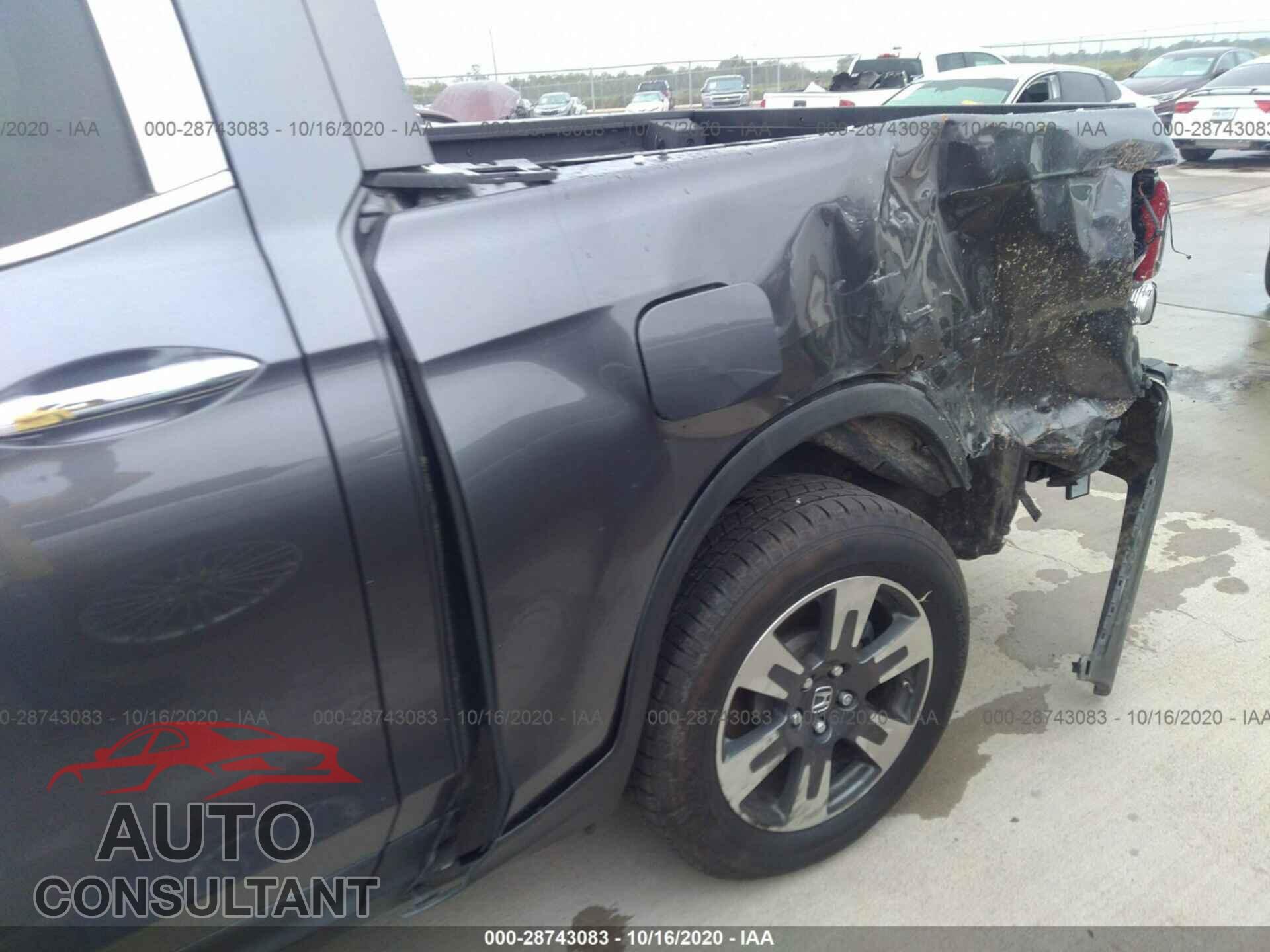 HONDA RIDGELINE 2017 - 5FPYK3F71HB036335