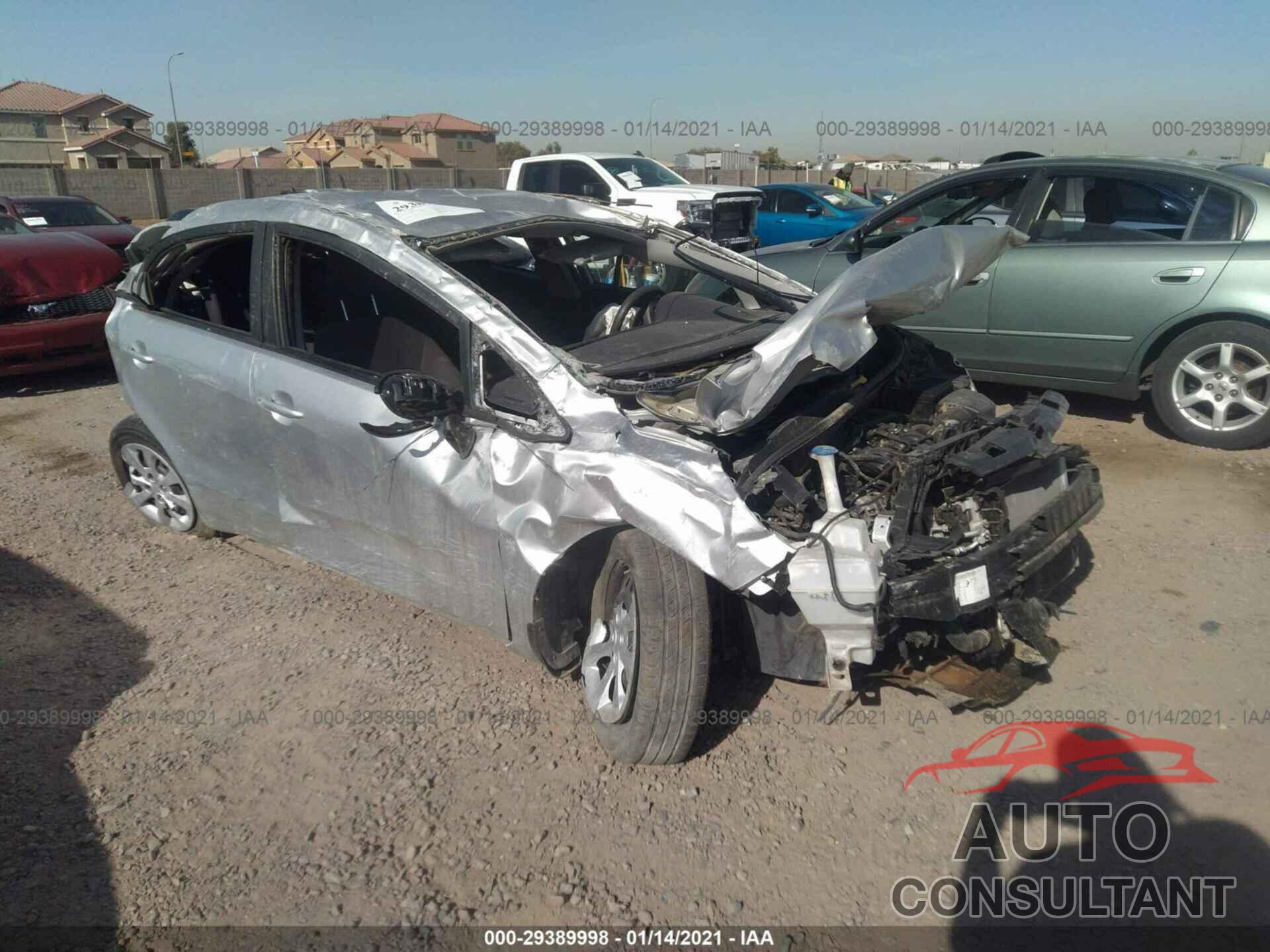 KIA RIO 2016 - KNADM5A33G6687958