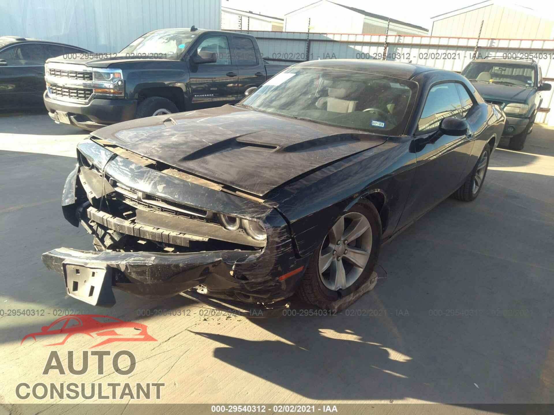 DODGE CHALLENGER 2016 - 2C3CDZAG1GH265134