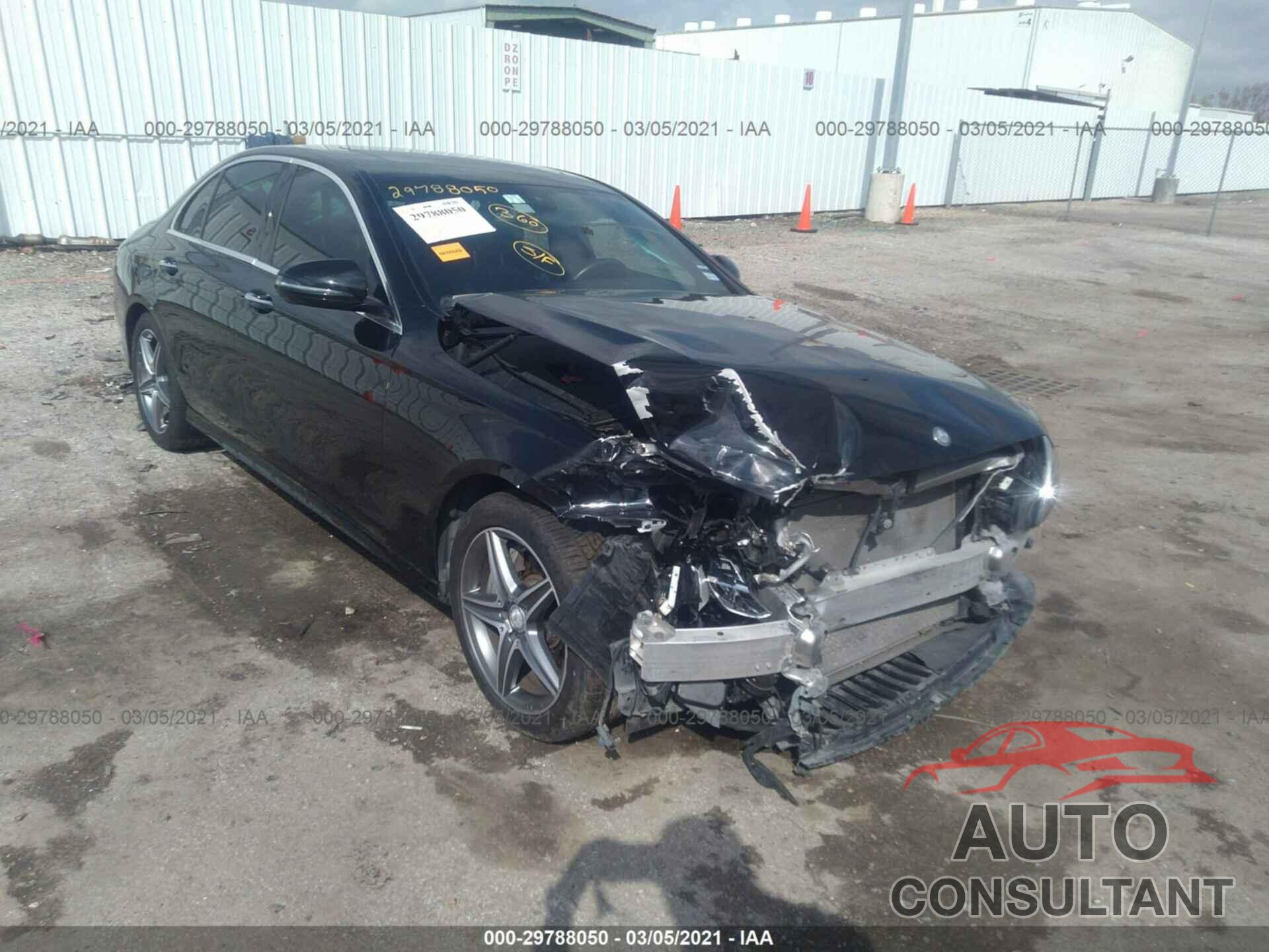 MERCEDES-BENZ E-CLASS 2017 - WDDZF4JB7HA008993