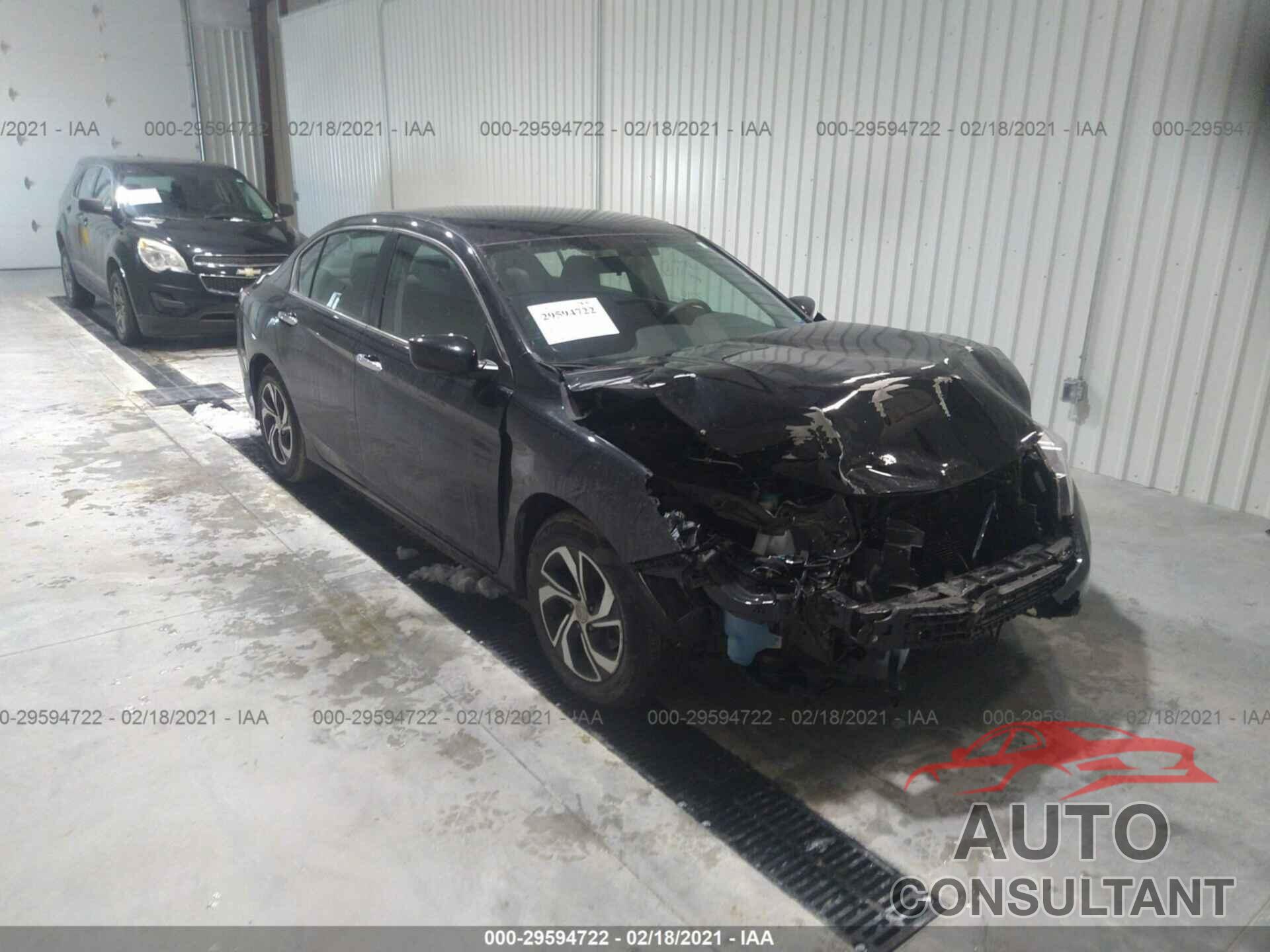 HONDA ACCORD SEDAN 2017 - 1HGCR2F30HA163710