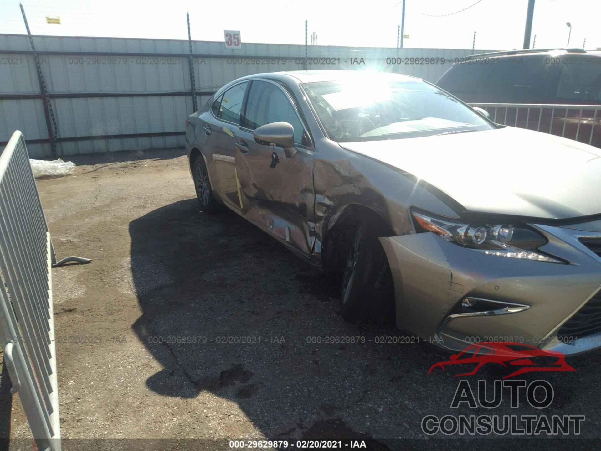 LEXUS ES 2018 - 58ABK1GG6JU085890