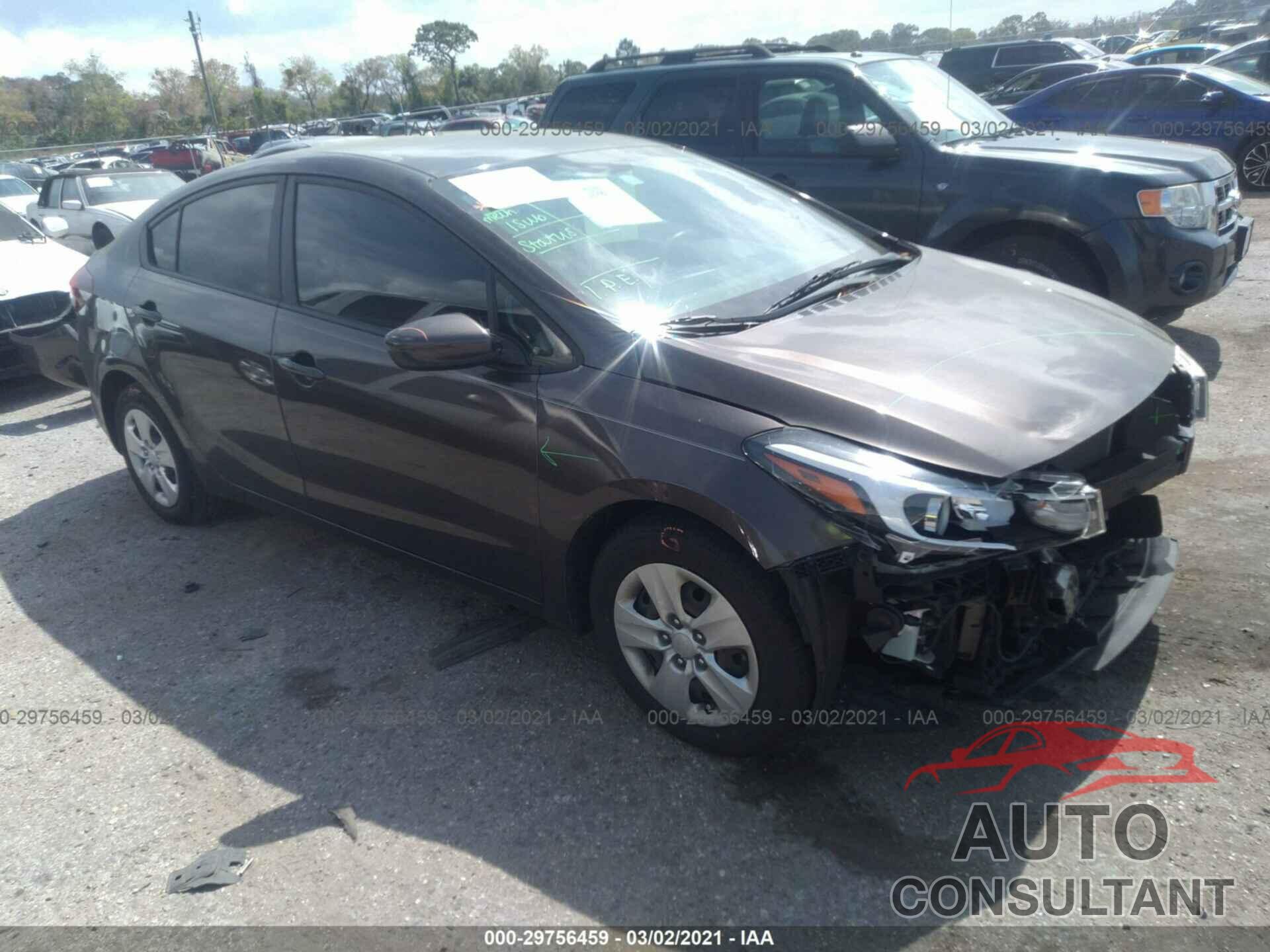 KIA FORTE 2017 - 3KPFK4A79HE146746