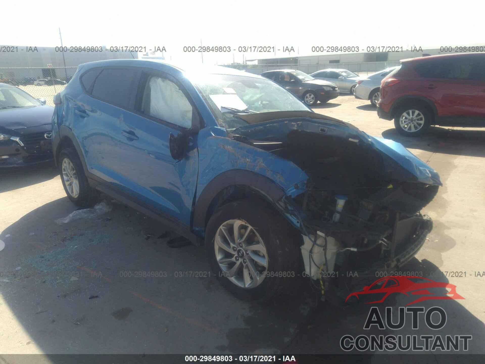 HYUNDAI TUCSON 2016 - KM8J23A49GU023115