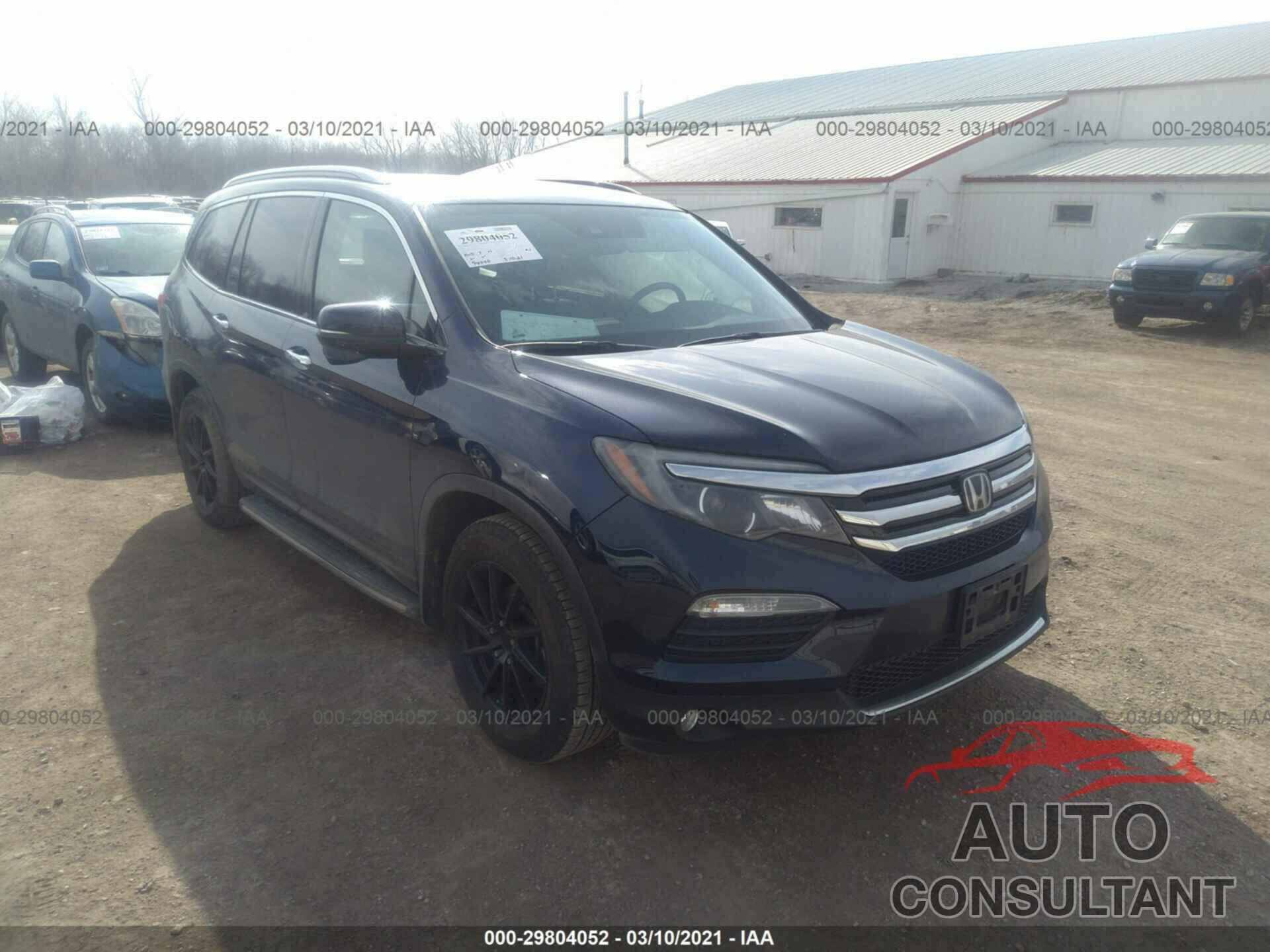 HONDA PILOT 2016 - 5FNYF6H99GB025241