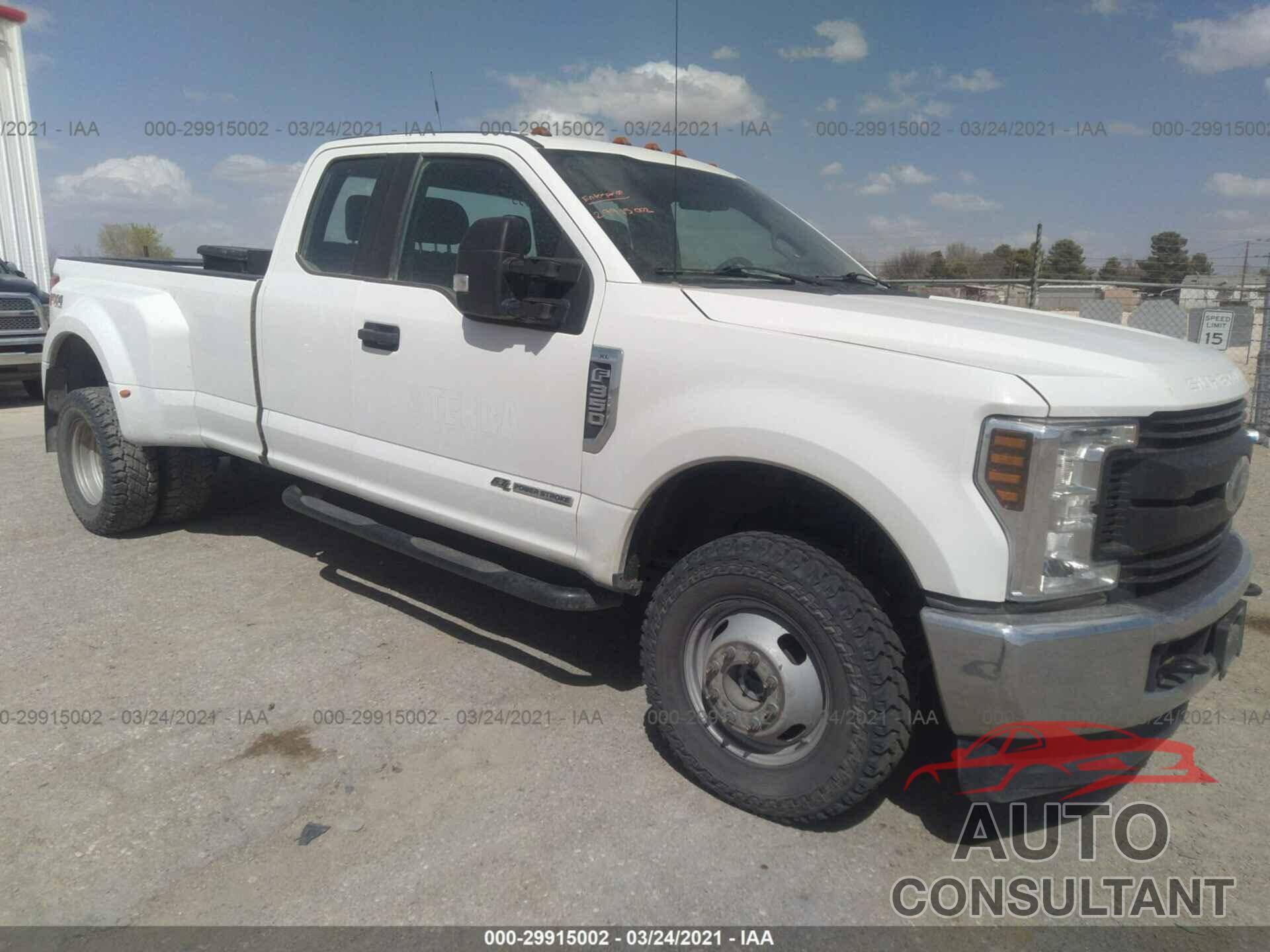 FORD SUPER DUTY F-350 DRW 2019 - 1FT8X3DT0KED18565