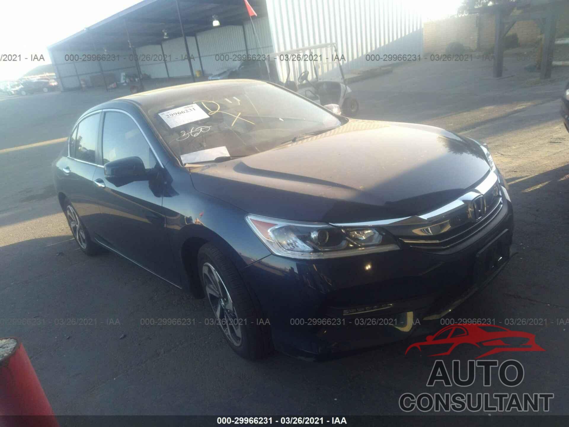 HONDA ACCORD SEDAN 2016 - 1HGCR2F70GA184204