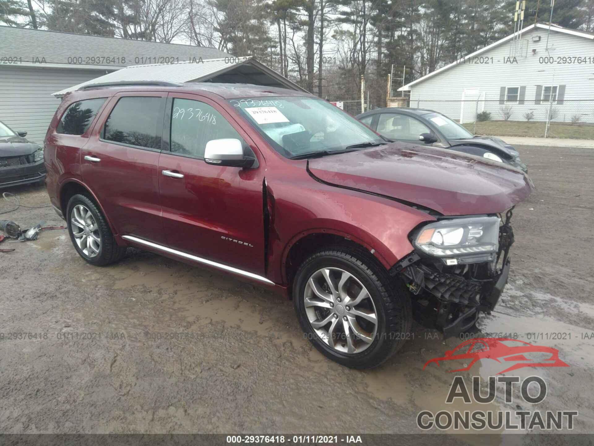 DODGE DURANGO 2017 - 1C4SDJET6HC643887