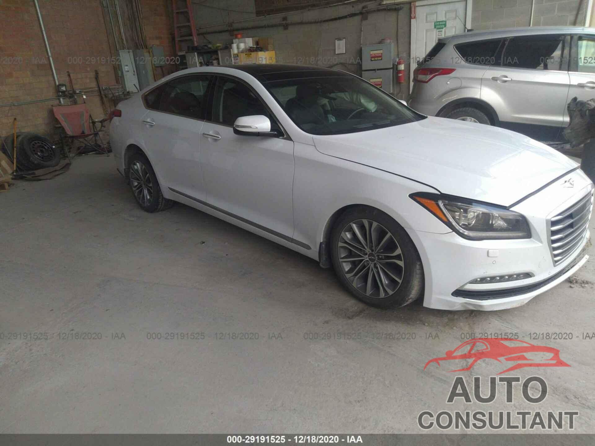 HYUNDAI GENESIS 2016 - KMHGN4JE8GU108107