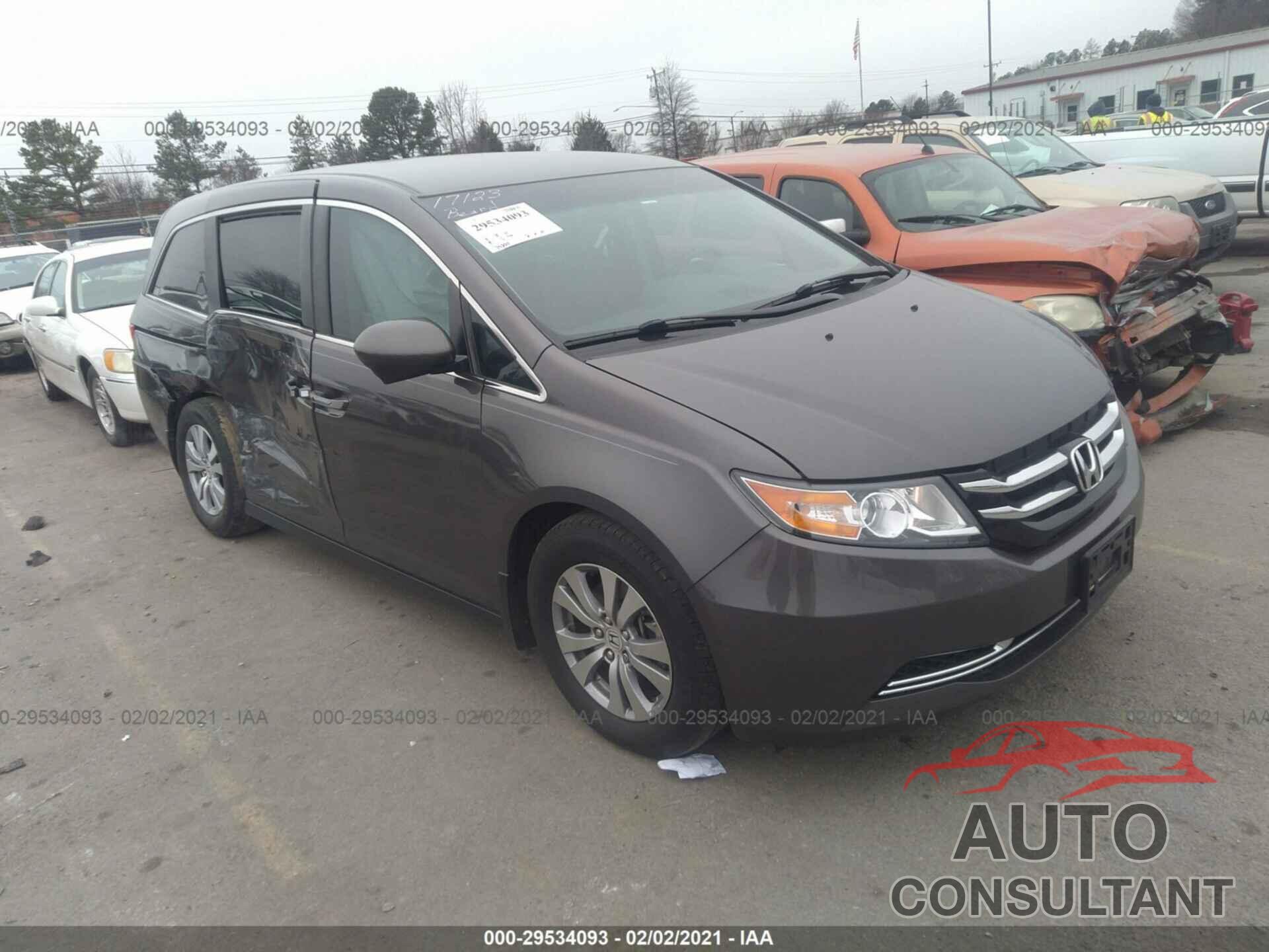 HONDA ODYSSEY 2016 - 5FNRL5H35GB030312