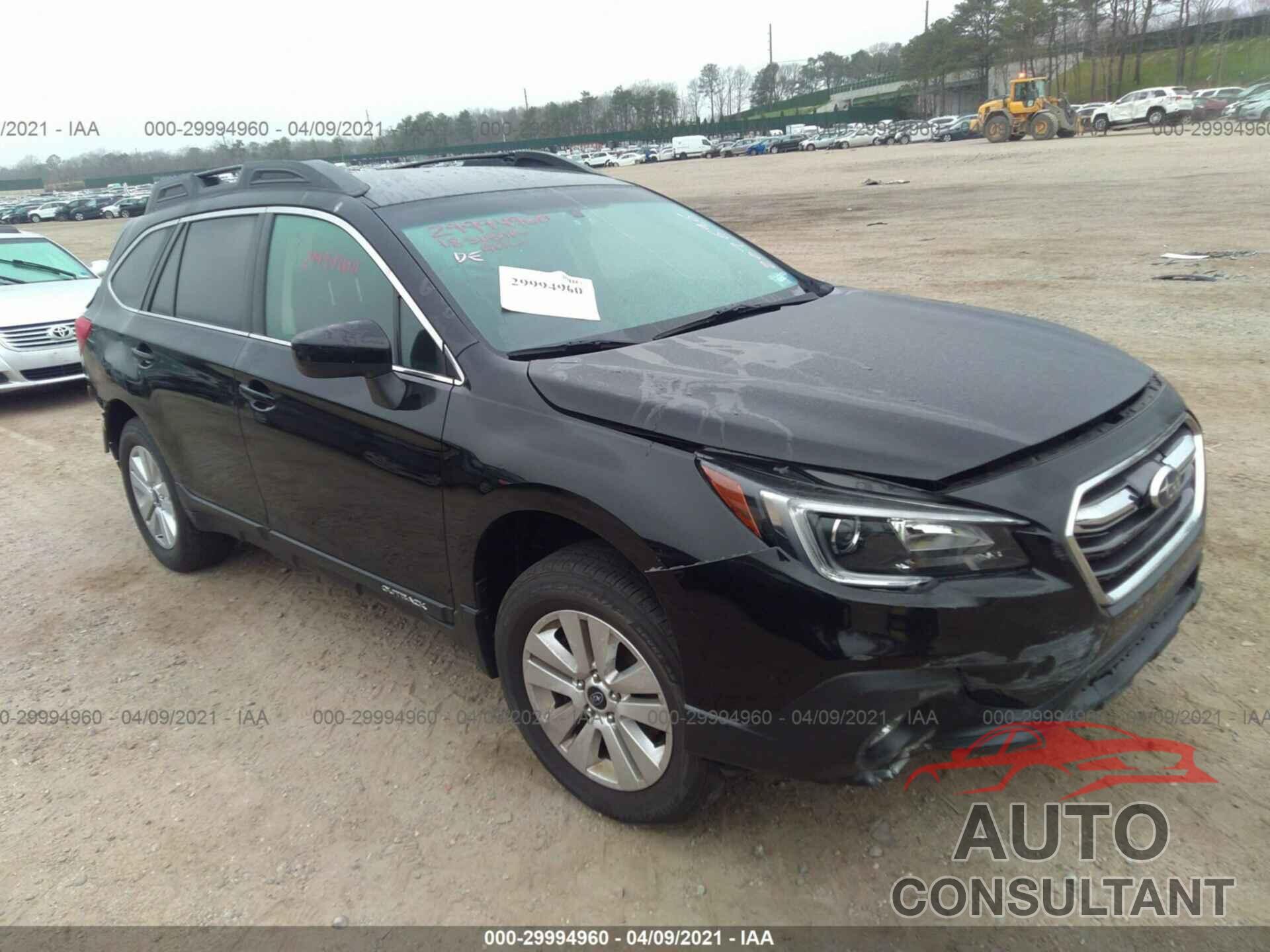 SUBARU OUTBACK 2018 - 4S4BSACC8J3207696