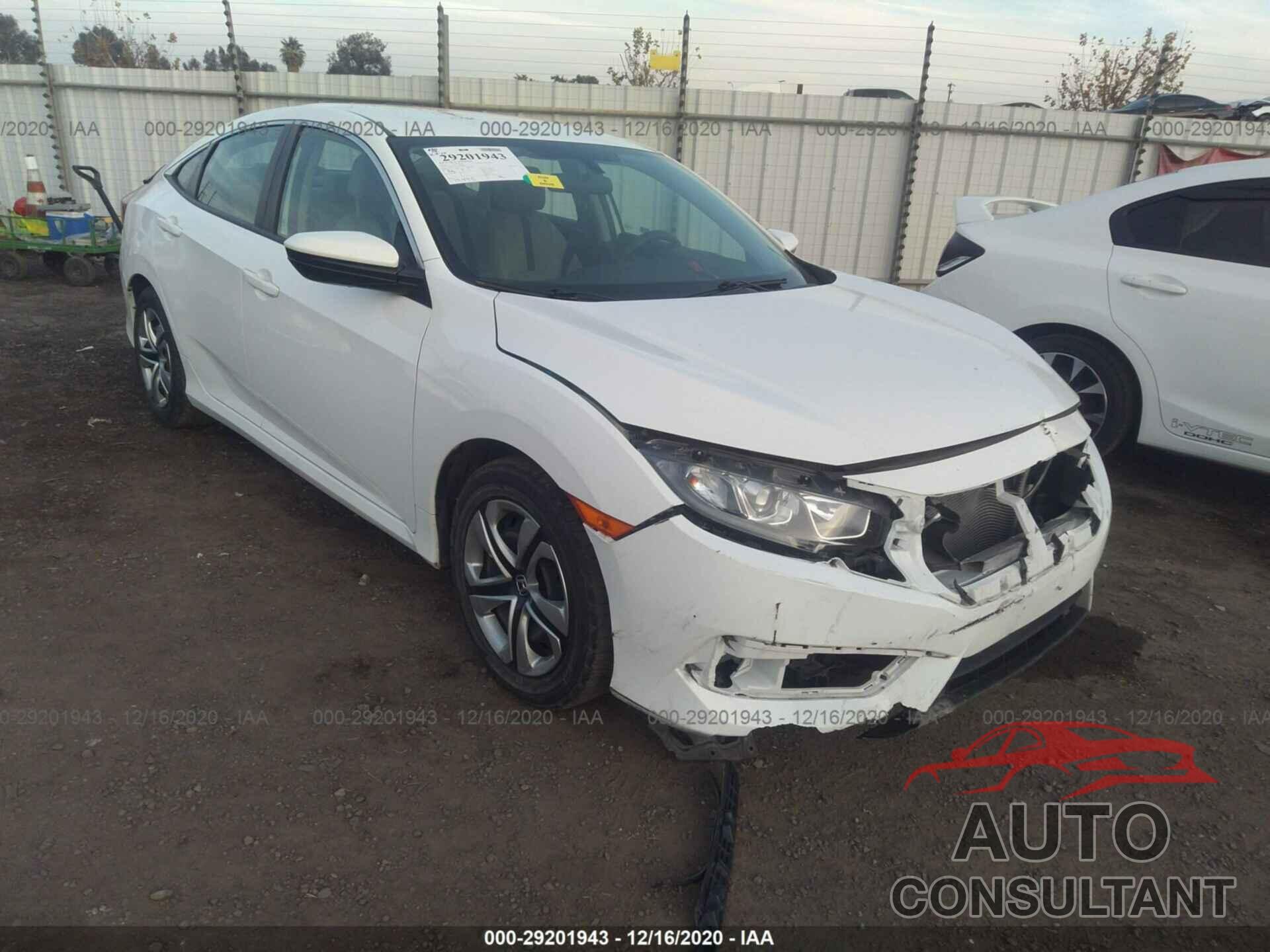 HONDA CIVIC SEDAN 2016 - 2HGFC2F52GH514830