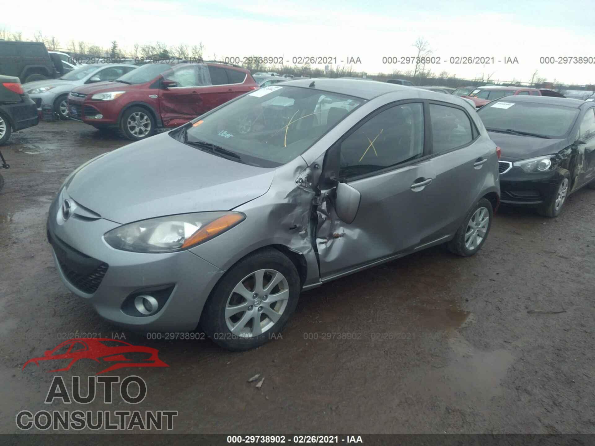MAZDA MAZDA2 2012 - JM1DE1LYXC0147893