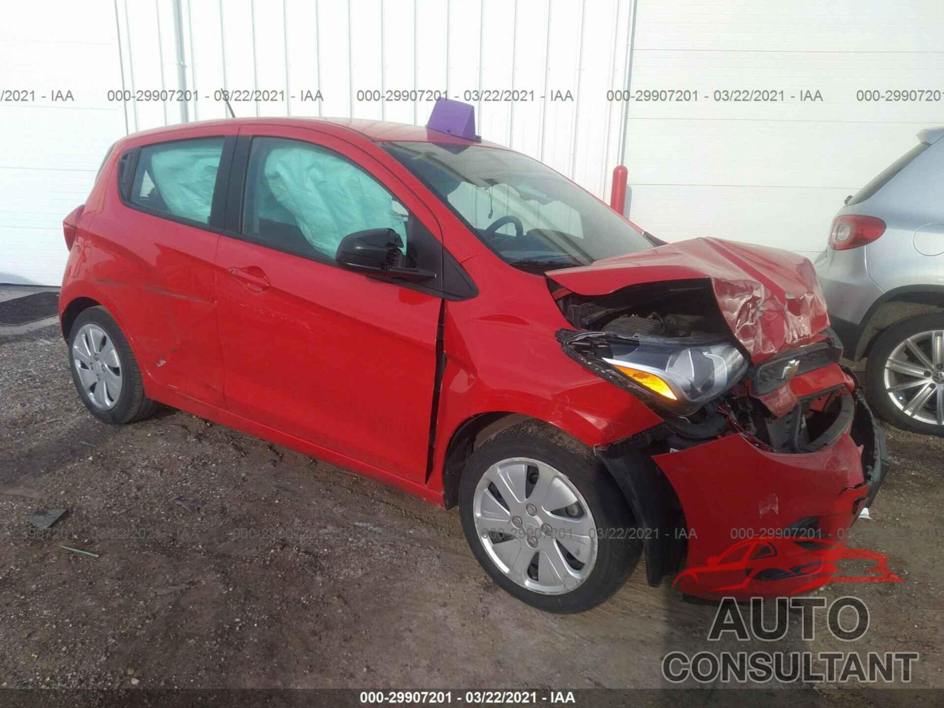 CHEVROLET SPARK 2018 - KL8CB6SA6JC420337
