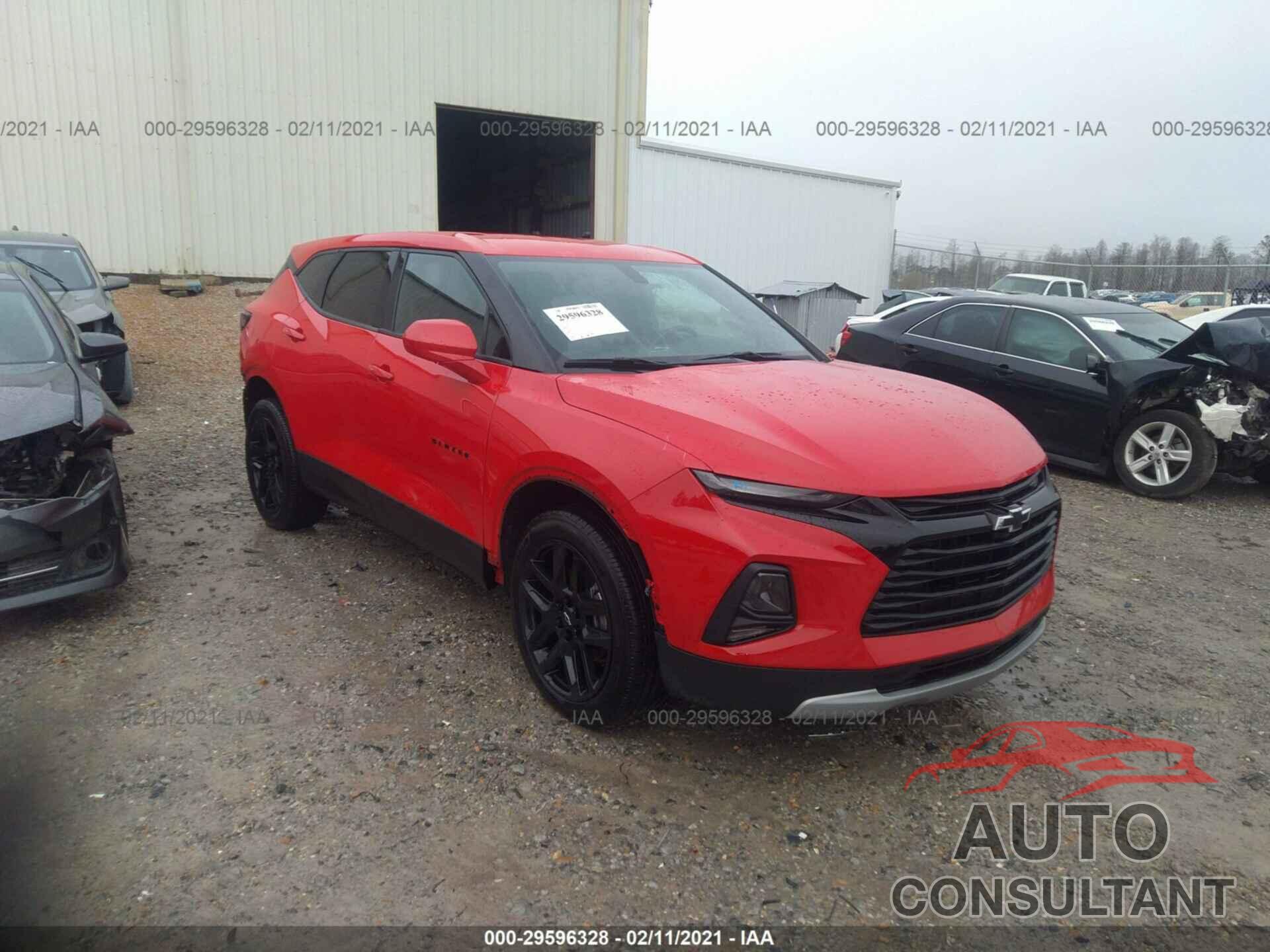 CHEVROLET BLAZER 2020 - 3GNKBBRA7LS564887