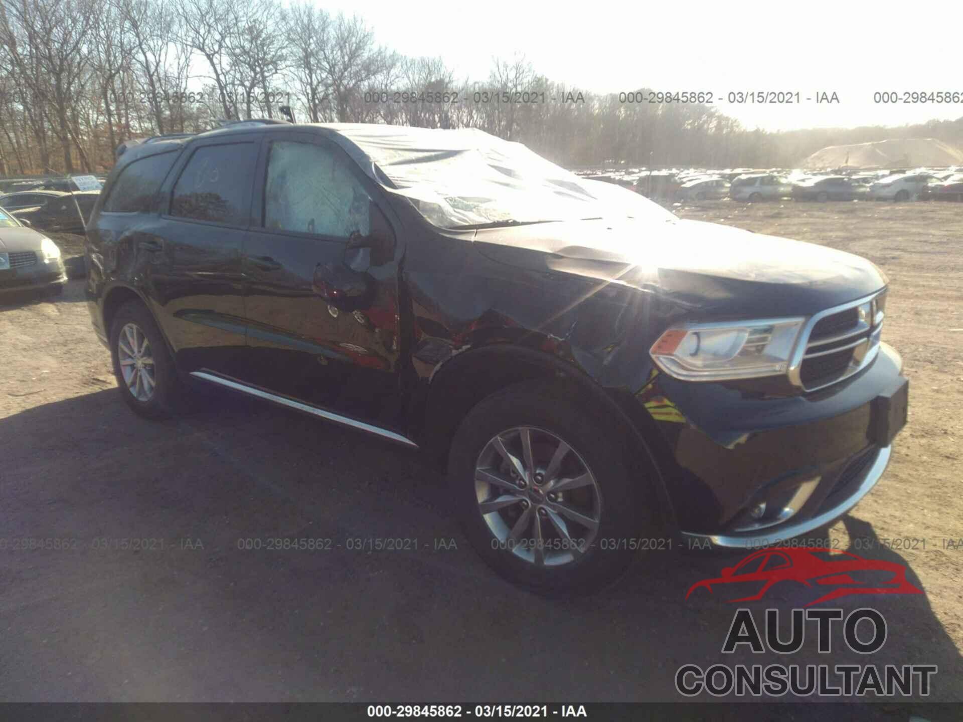 DODGE DURANGO 2017 - 1C4RDJAG0HC918161