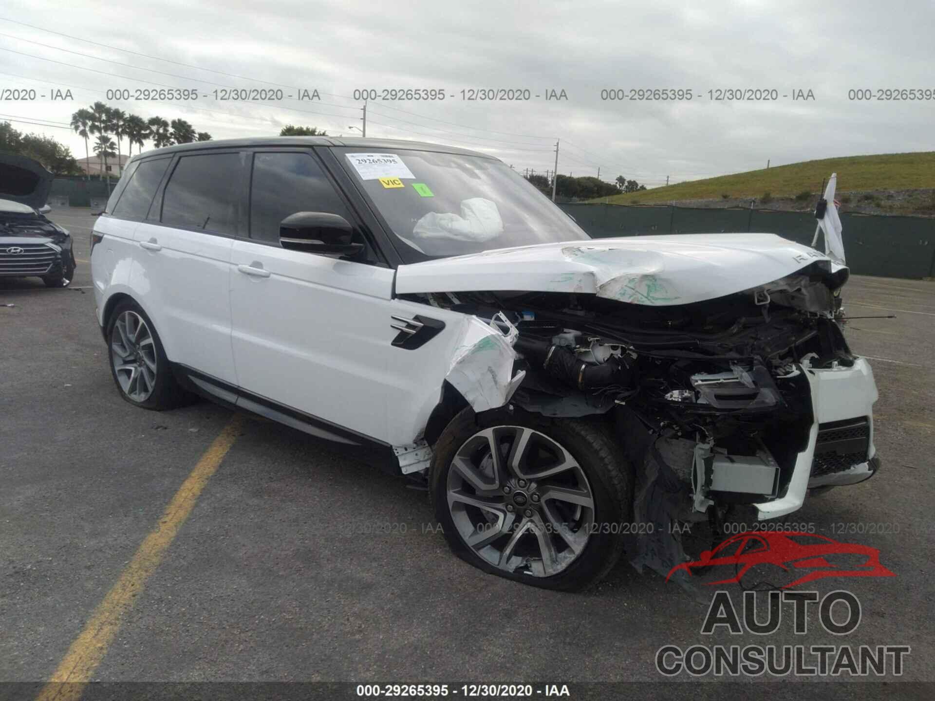 LAND ROVER RANGE ROVER SPORT 2018 - SALWR2RV1JA811210