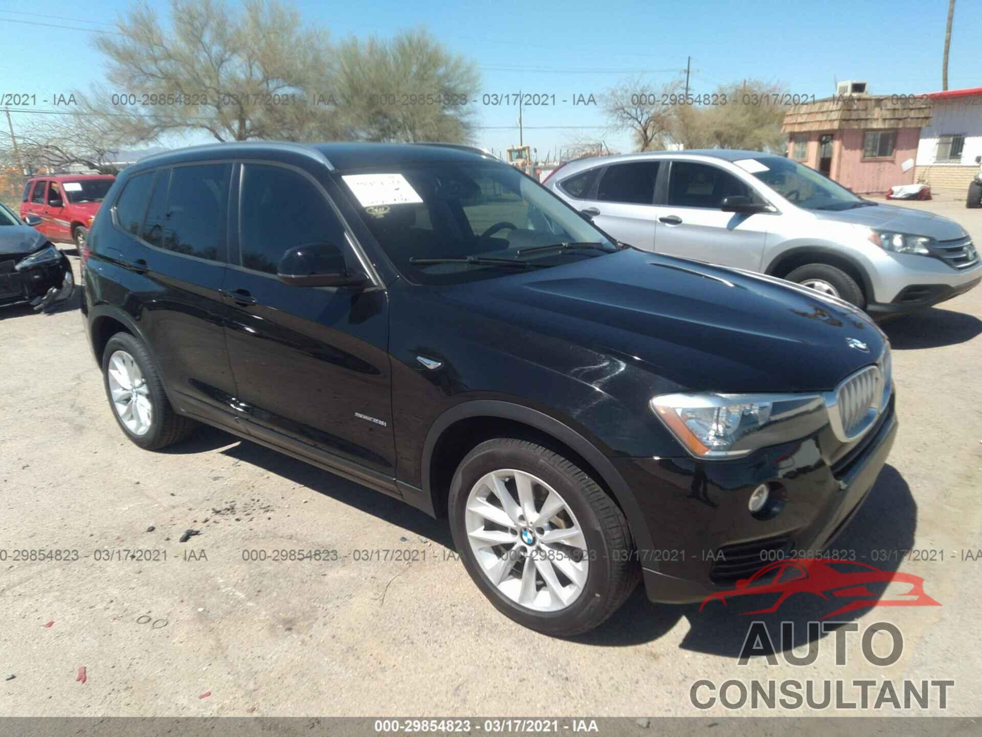 BMW X3 2016 - 5UXWZ7C50G0R32613
