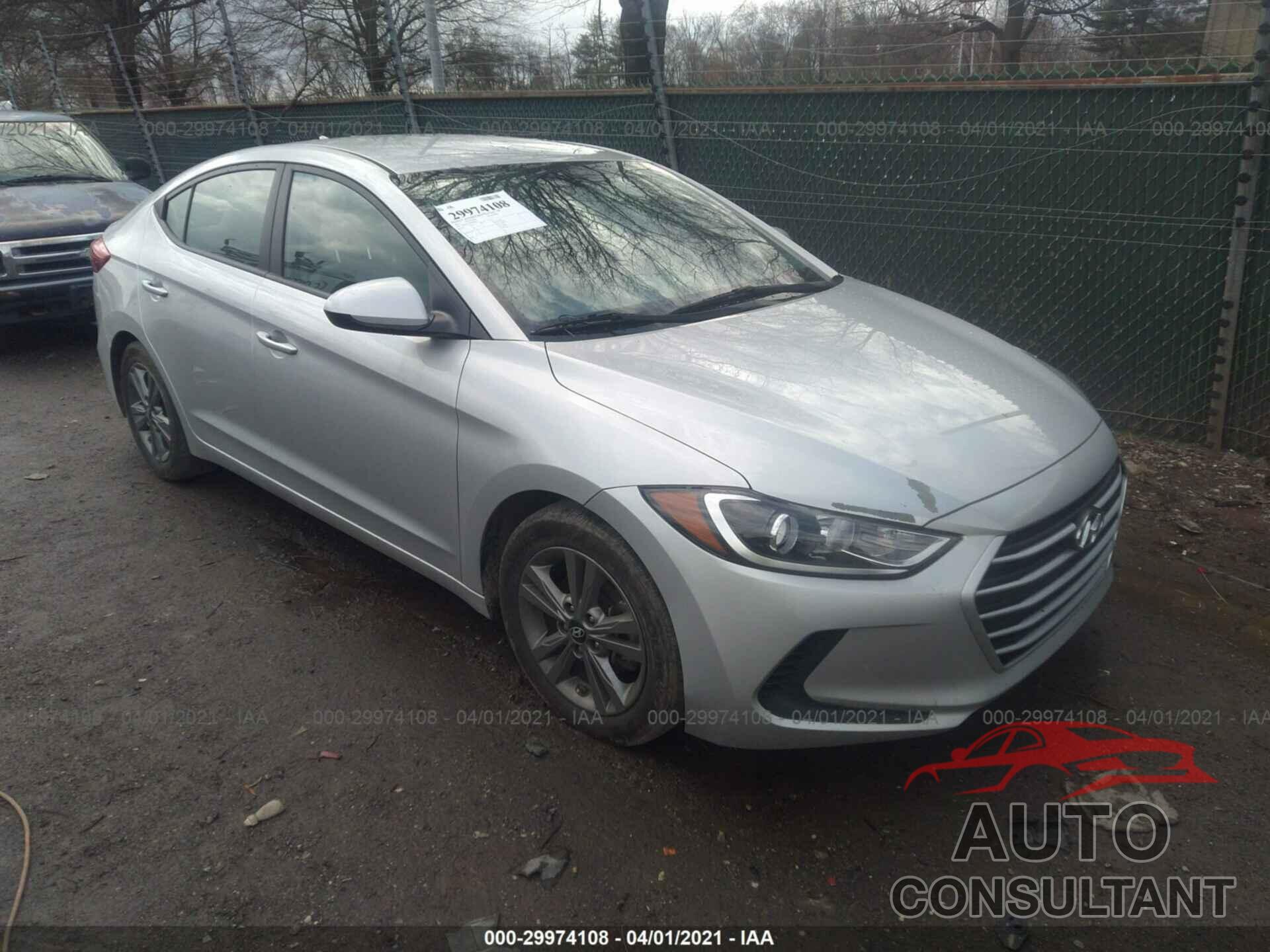 HYUNDAI ELANTRA 2017 - 5NPD84LF8HH082673