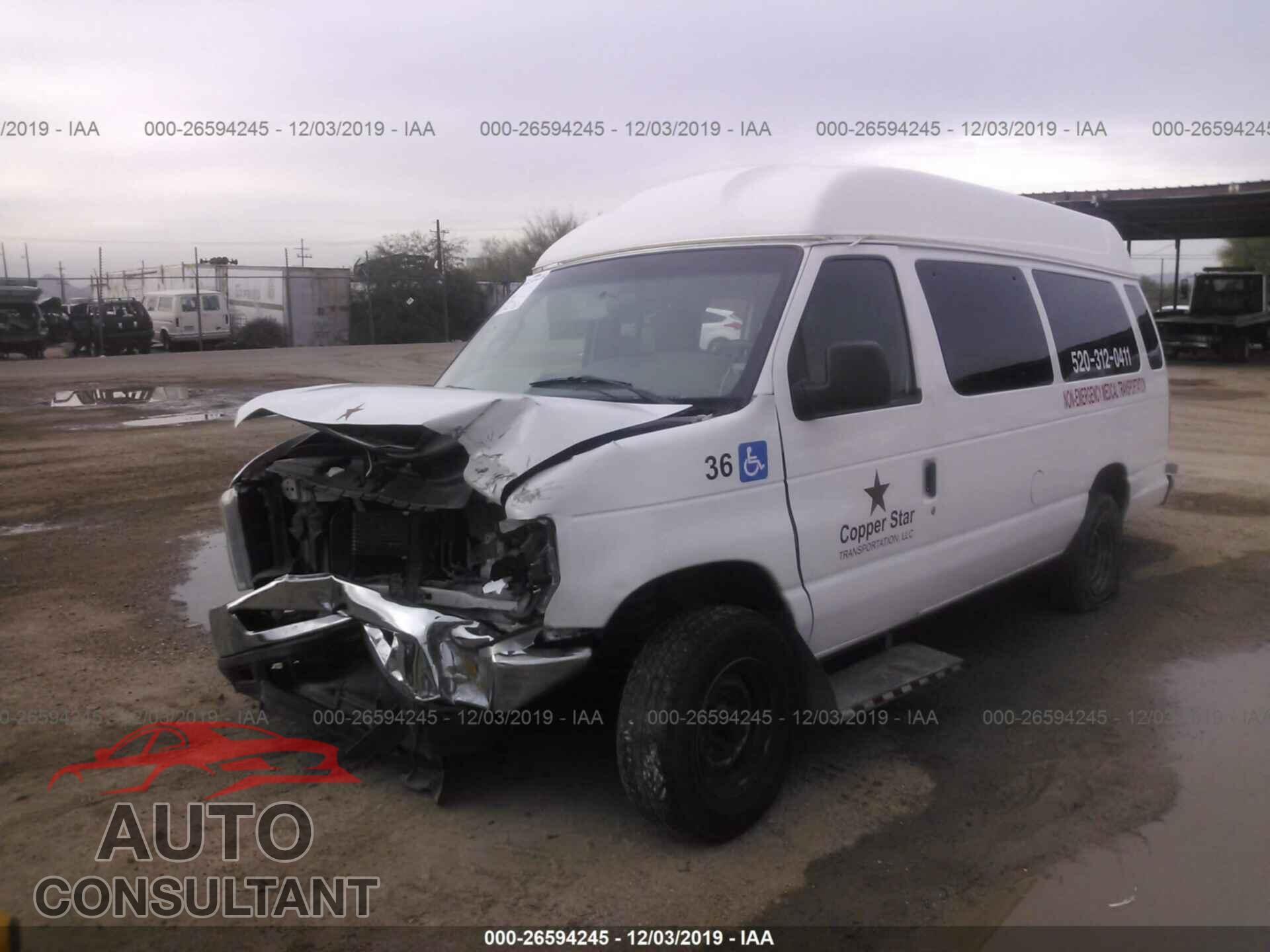 FORD E-350 SUPER DUTY 2011 - 1FTSS3EL0BDA34412