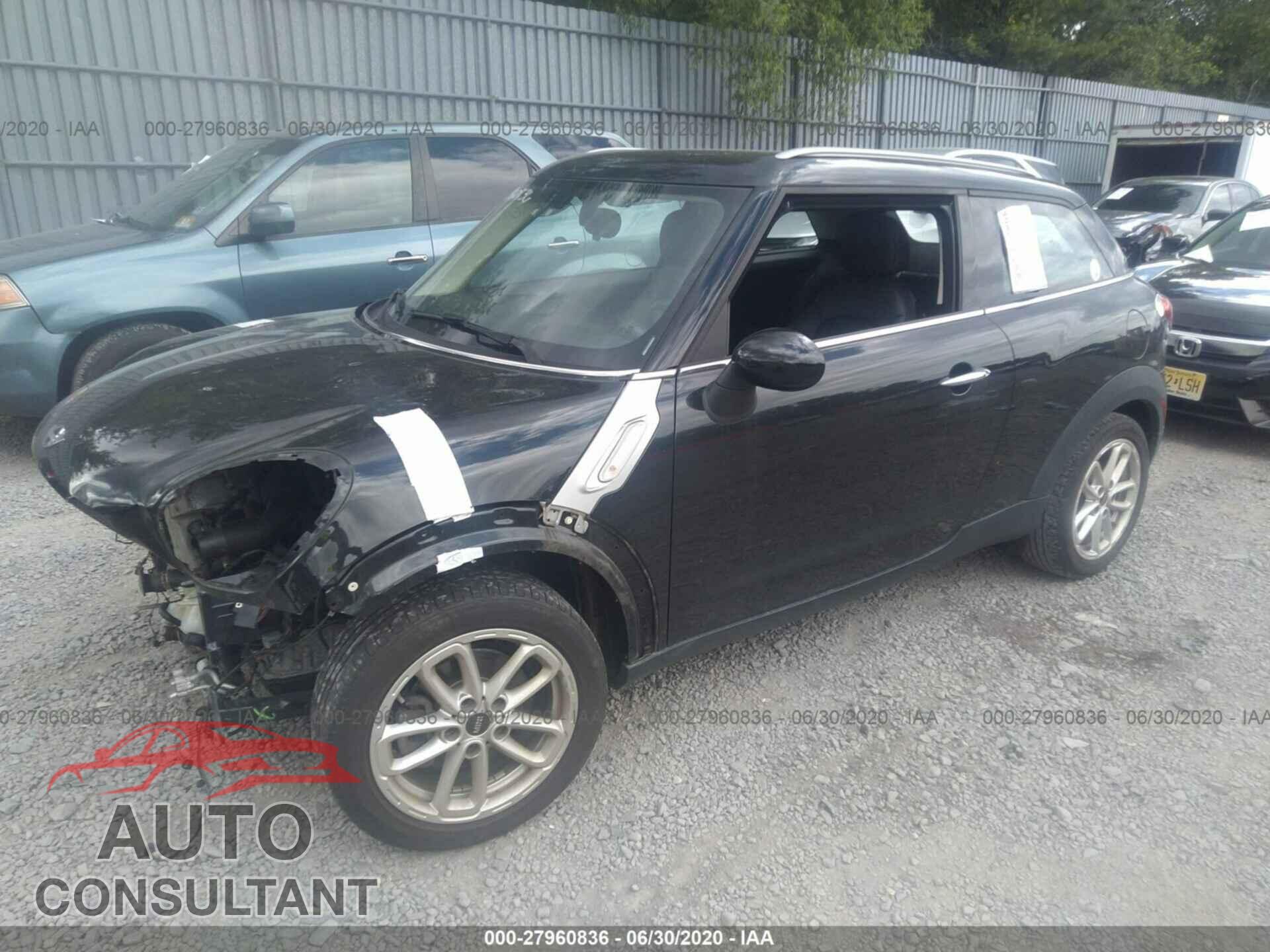 MINI COOPER PACEMAN 2015 - WMWSS1C51FWN95024