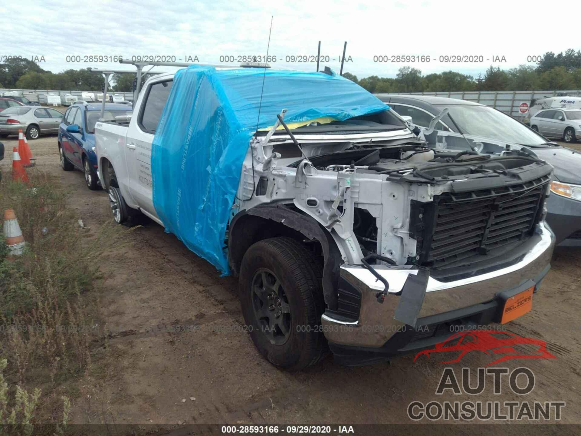 CHEVROLET SILVERADO 1500 2020 - 3GCPYDEK9LG295379