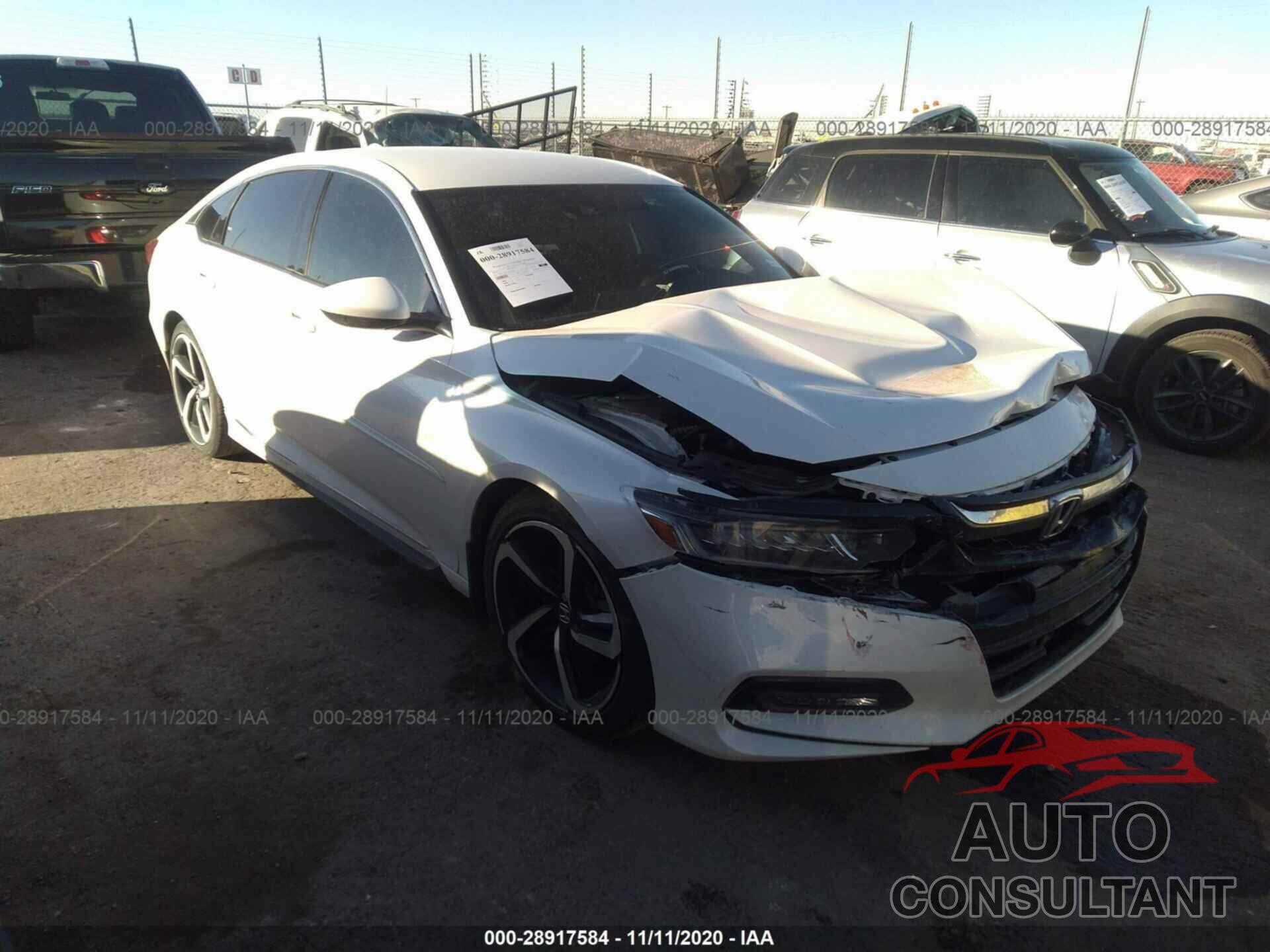 HONDA ACCORD SEDAN 2018 - 1HGCV1F35JA013281