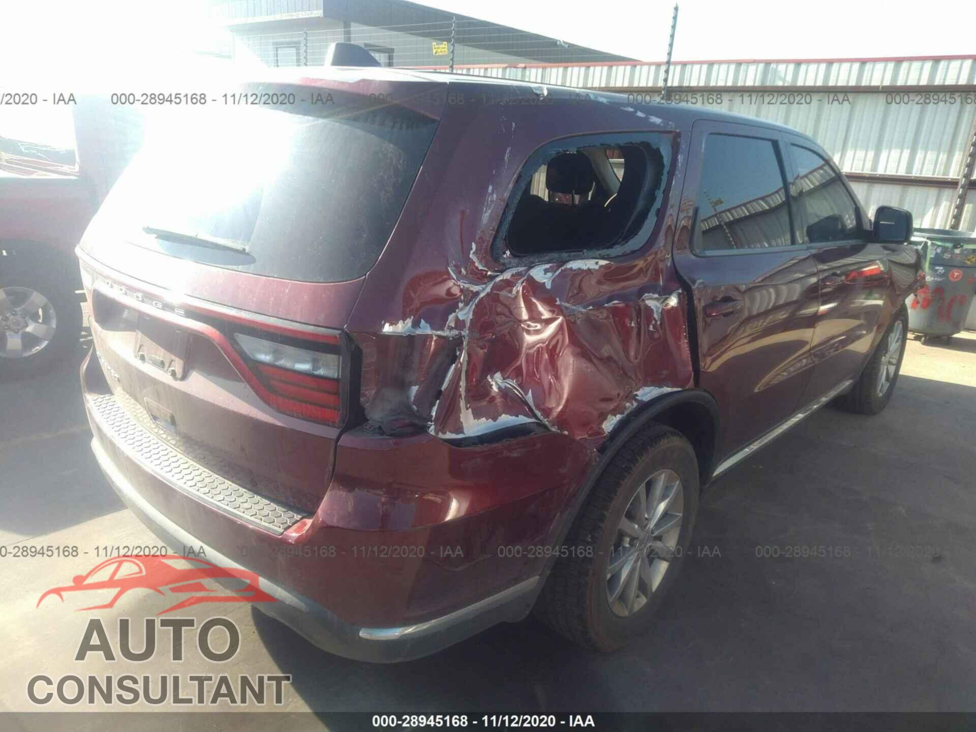 DODGE DURANGO 2017 - 1C4RDHAG4HC672322