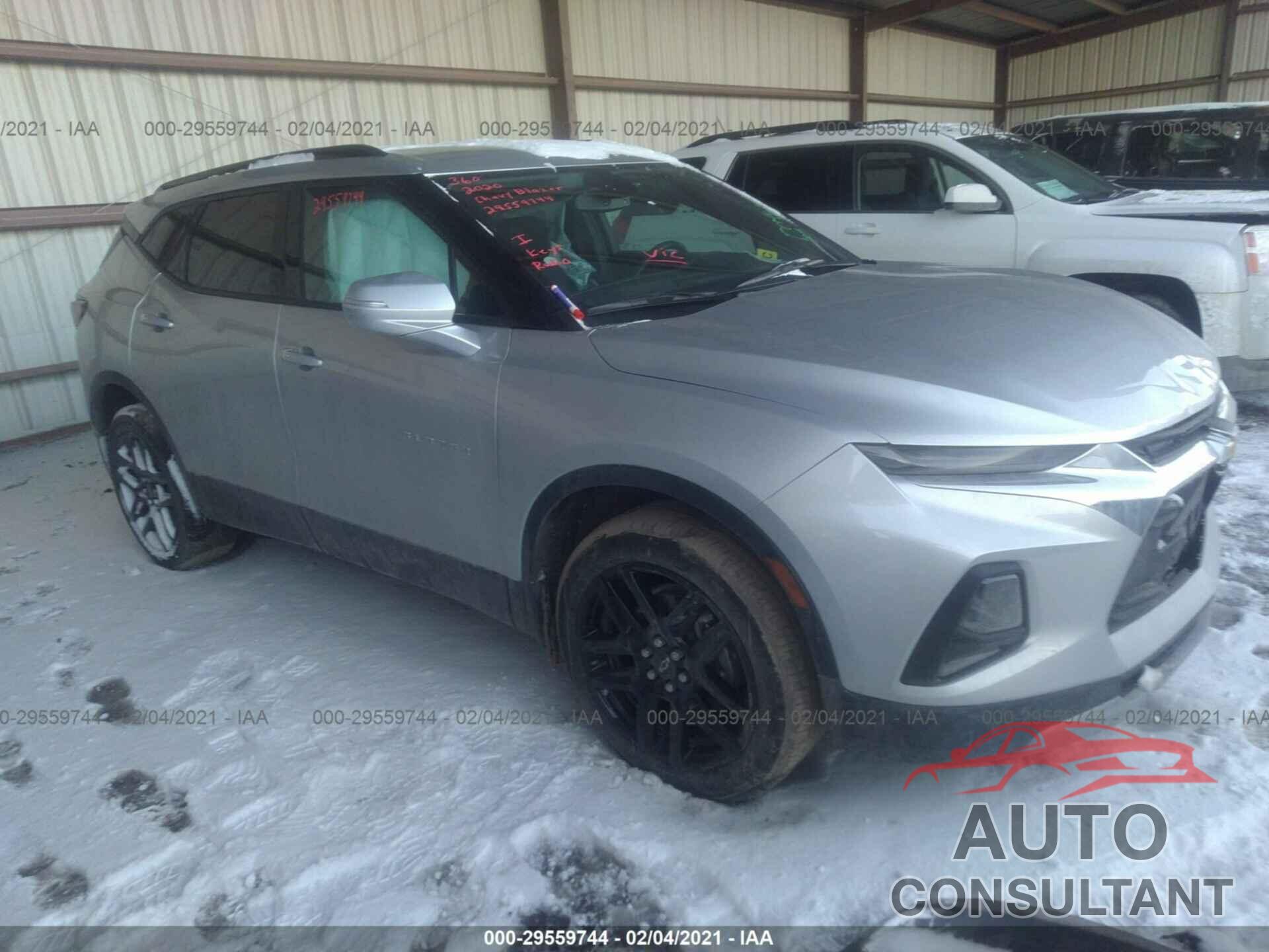 CHEVROLET BLAZER 2020 - 3GNKBHRS3LS563151