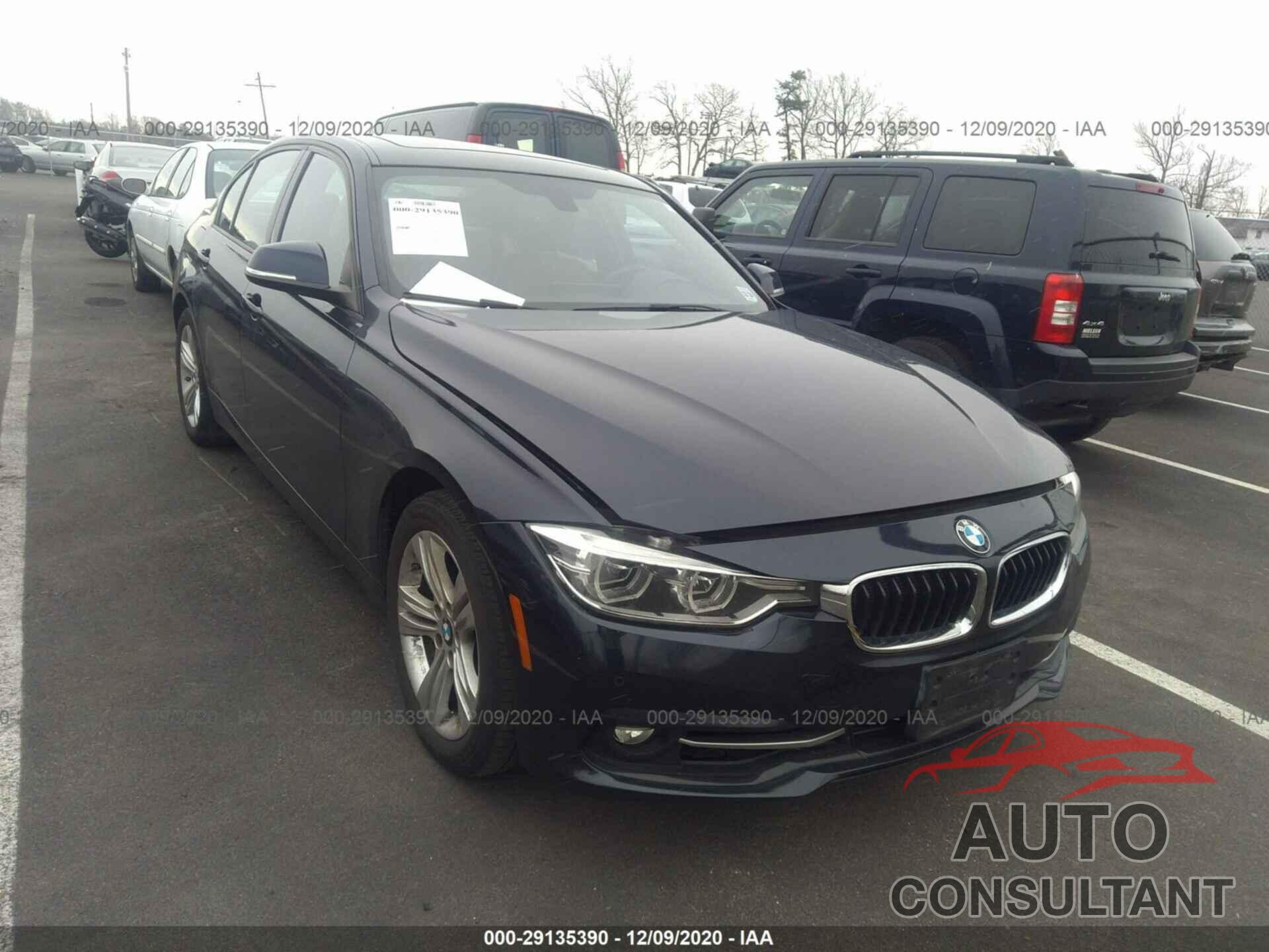 BMW 3 SERIES 2016 - WBA8E3G57GNT76308