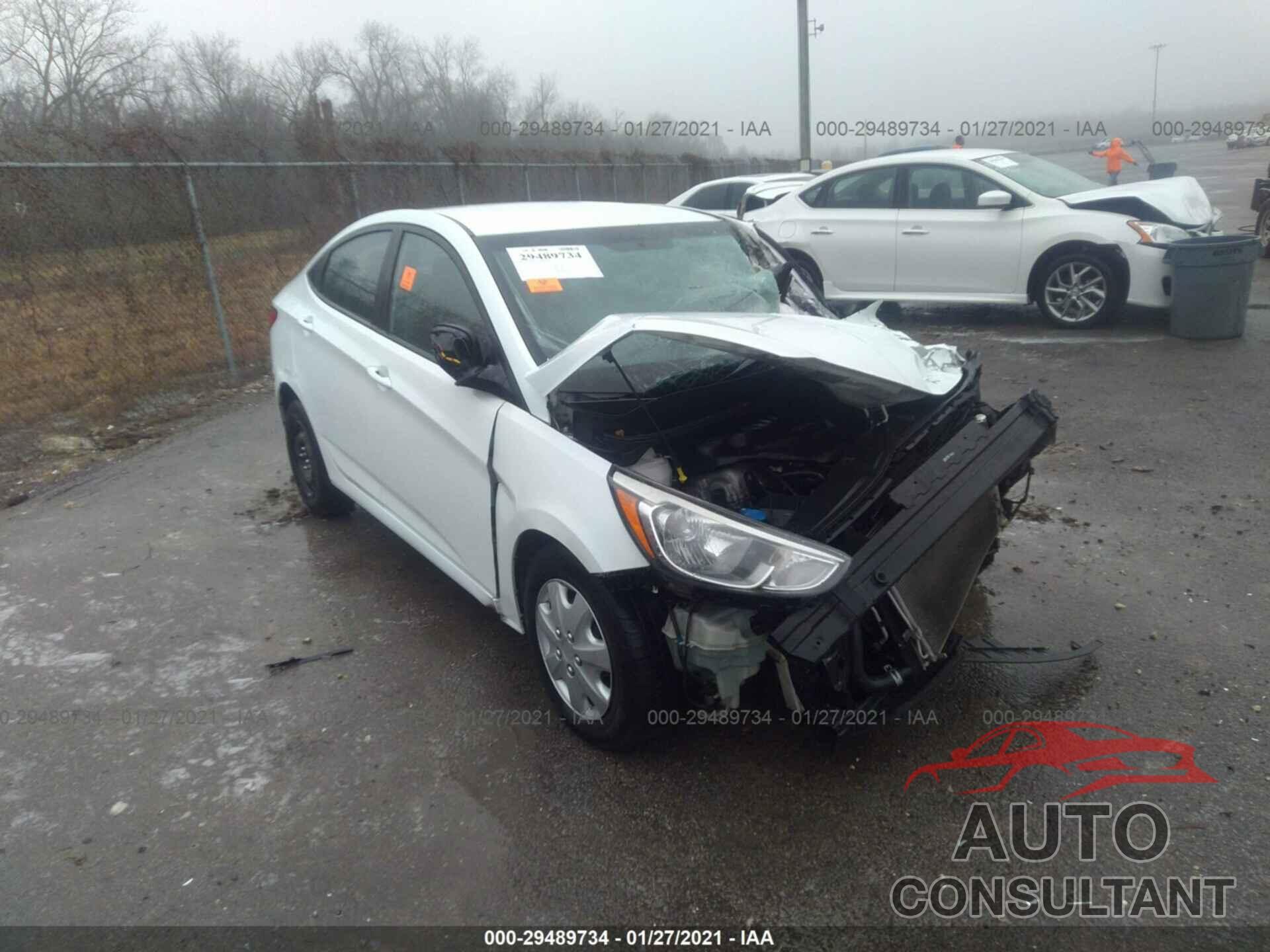 HYUNDAI ACCENT 2016 - KMHCT4AE3GU011482