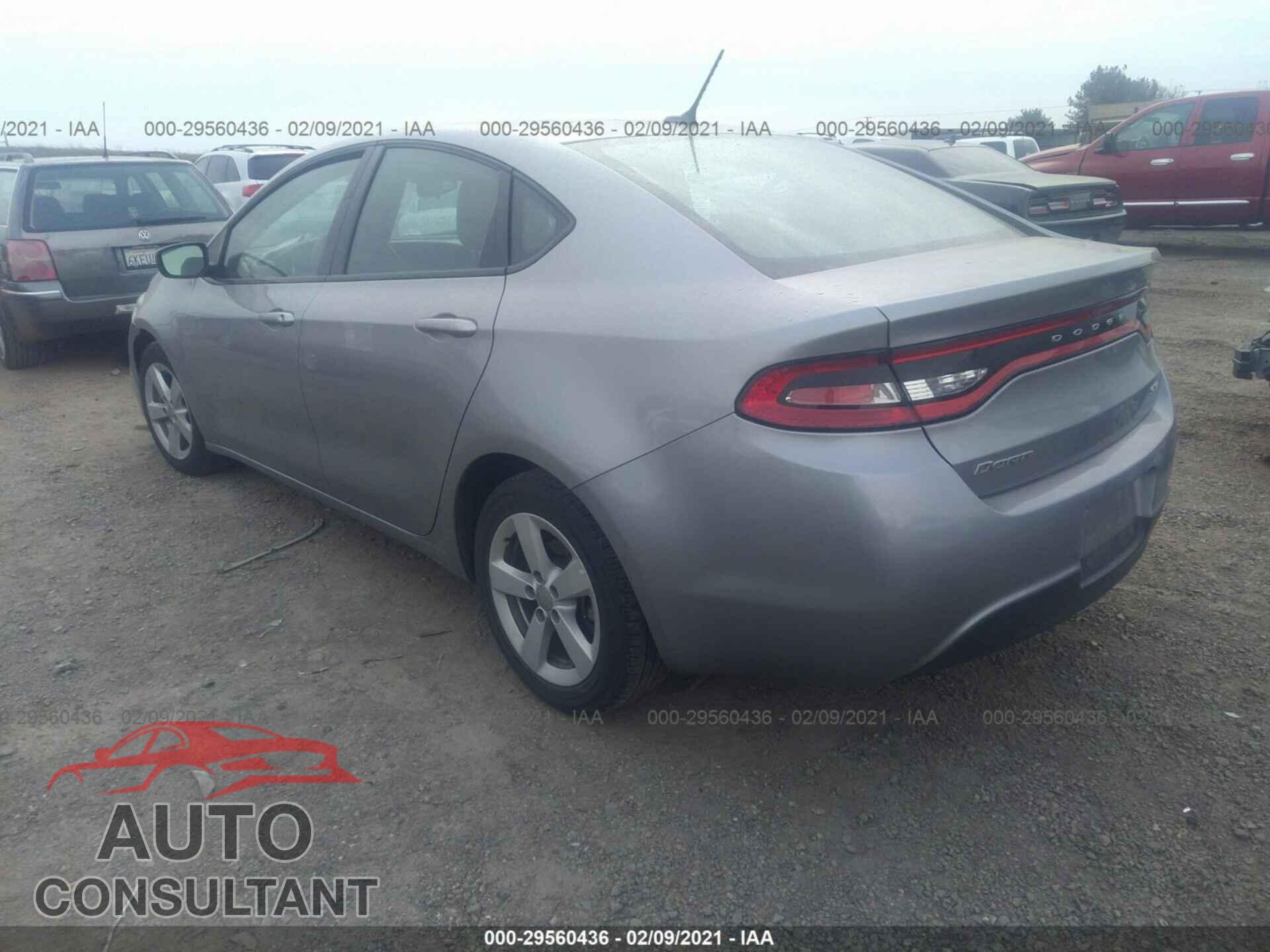 DODGE DART 2016 - 1C3CDFBB2GD668084