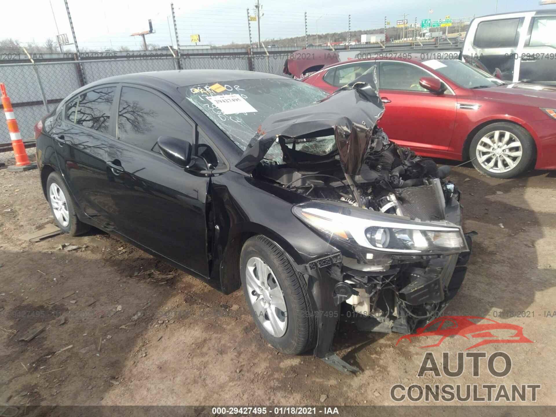KIA FORTE 2017 - 3KPFK4A70HE156338