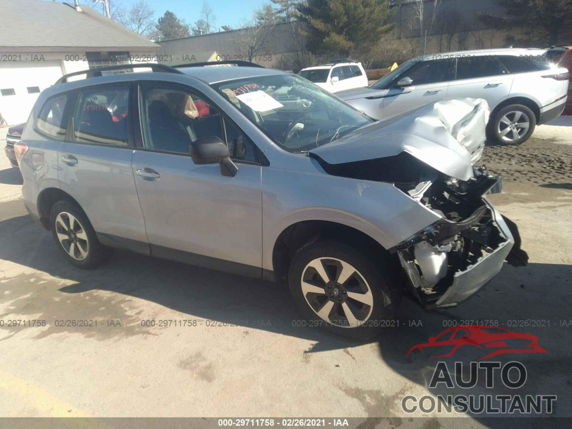 SUBARU FORESTER 2018 - JF2SJABC2JH436243