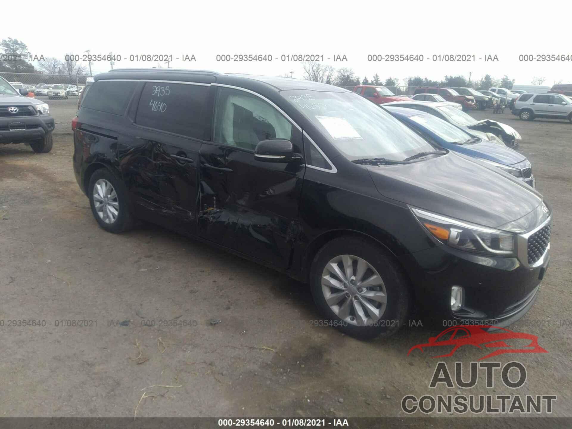 KIA SEDONA 2018 - KNDMC5C11J6348267