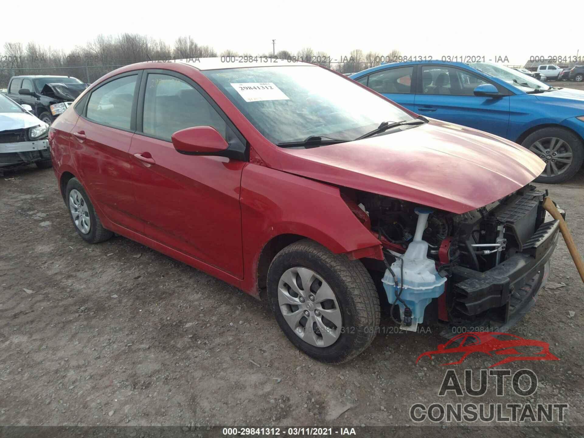 HYUNDAI ACCENT 2017 - KMHCT4AE7HU233542