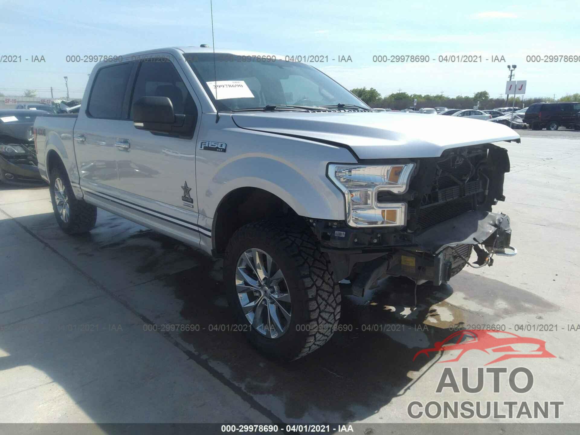 FORD F-150 2016 - 1FTEW1EP0GKF31360