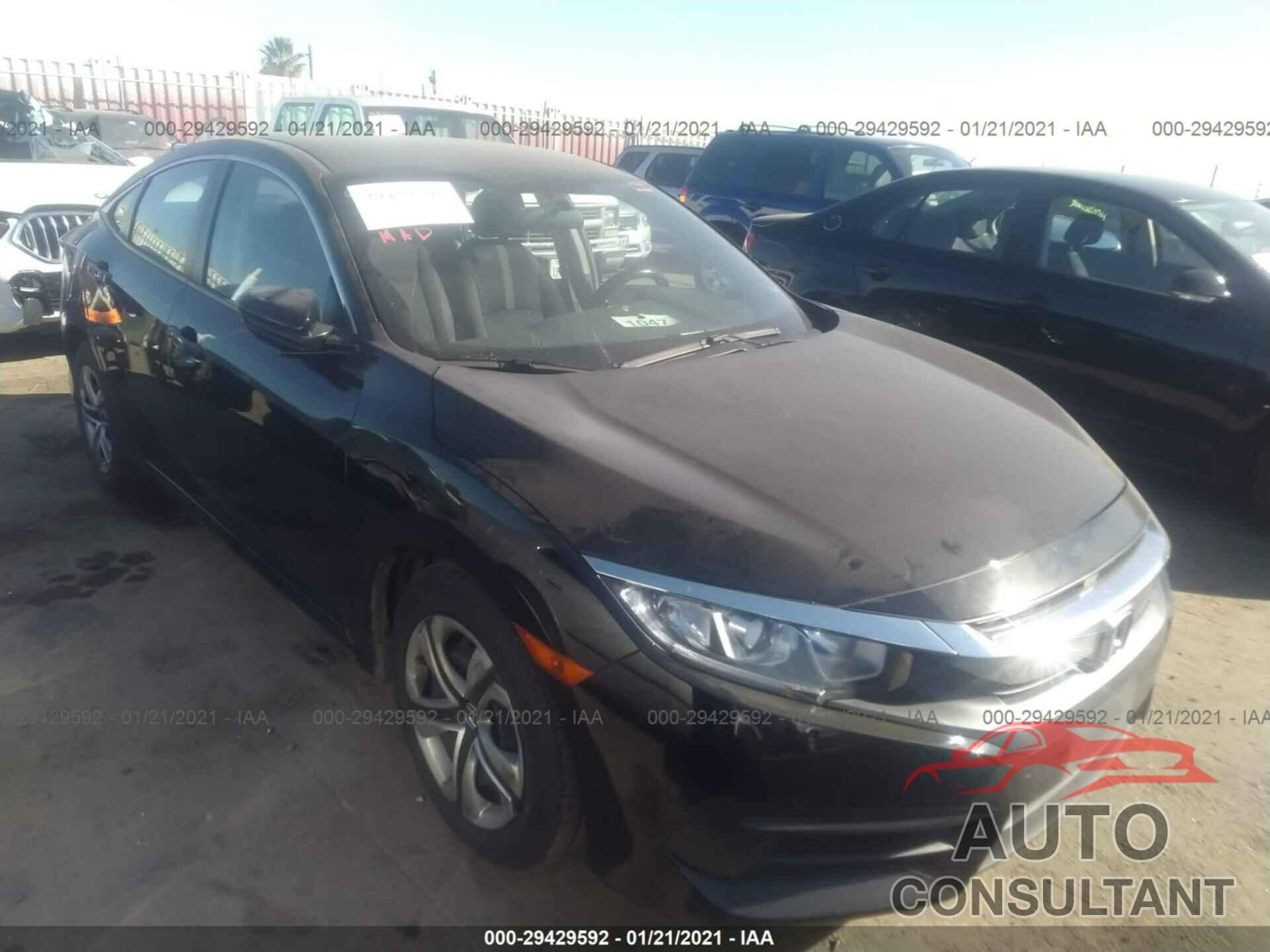 HONDA CIVIC SEDAN 2018 - 2HGFC2F54JH513427