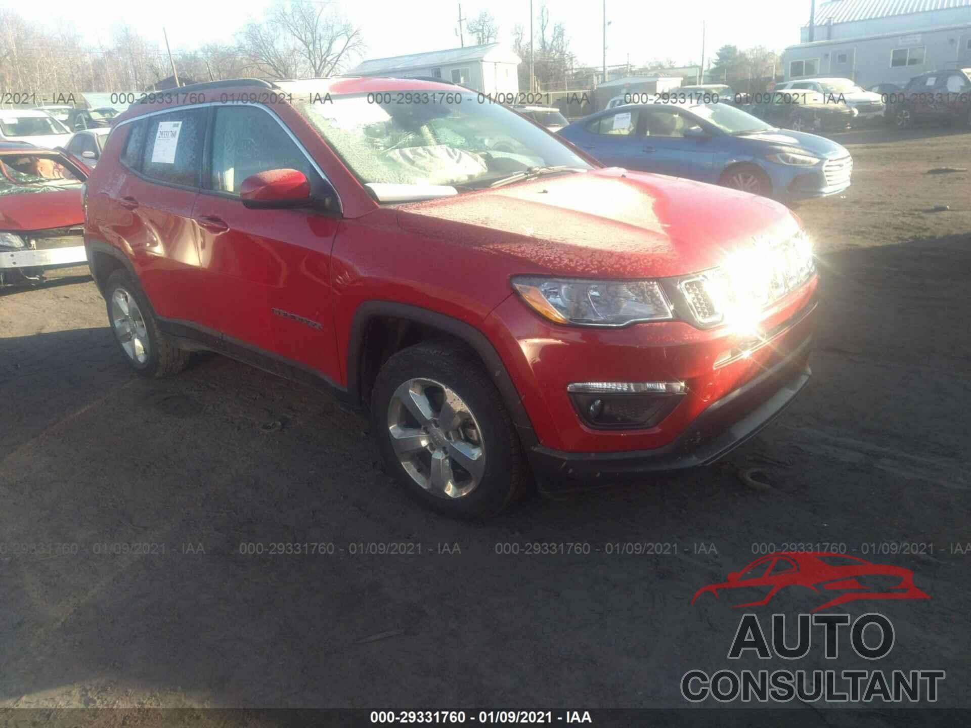 JEEP COMPASS 2017 - 3C4NJDBB7HT675058