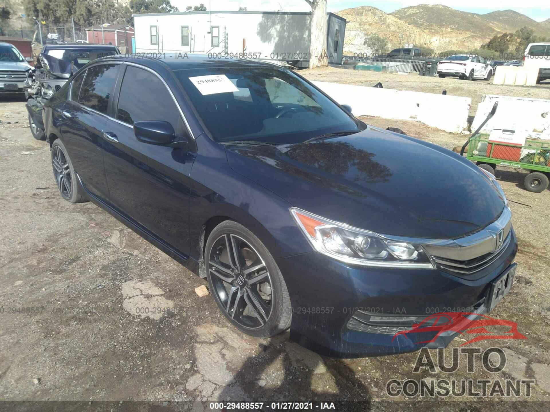 HONDA ACCORD SEDAN 2016 - 1HGCR2F53GA038118