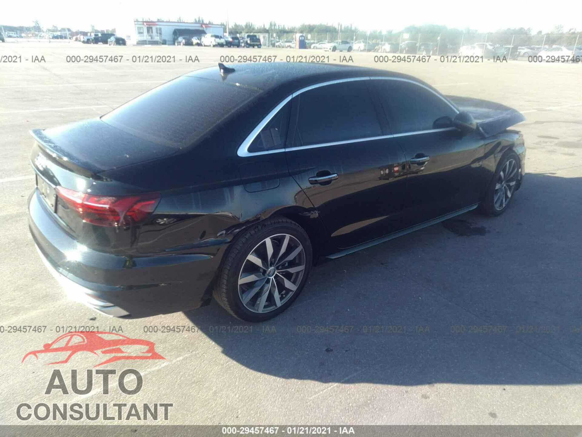 AUDI A4 2020 - WAUHMAF42LN013103