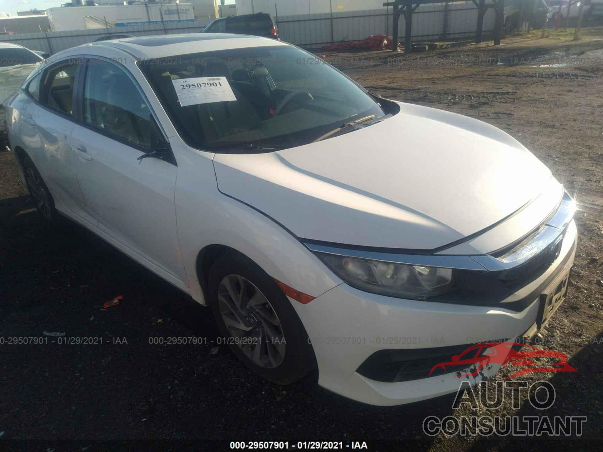 HONDA CIVIC SEDAN 2016 - 19XFC2F71GE223800