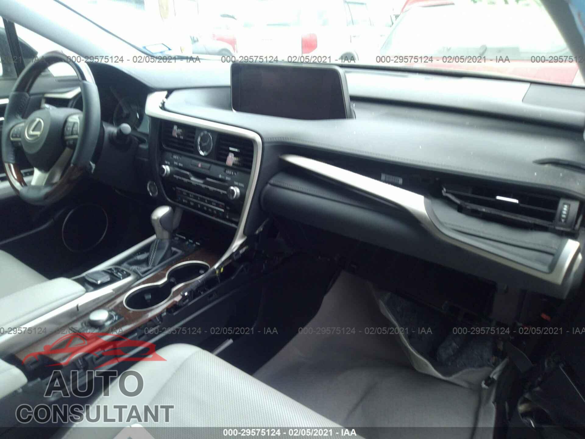 LEXUS RX 2017 - 2T2ZZMCA2HC063106