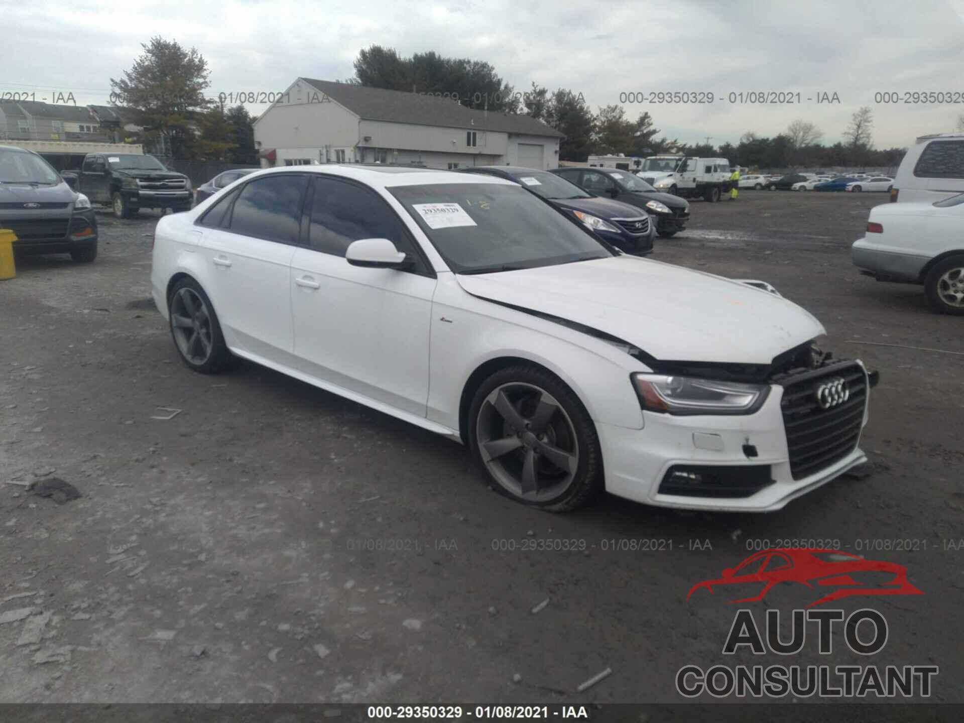 AUDI A4 2016 - WAUFFAFL1GN018100