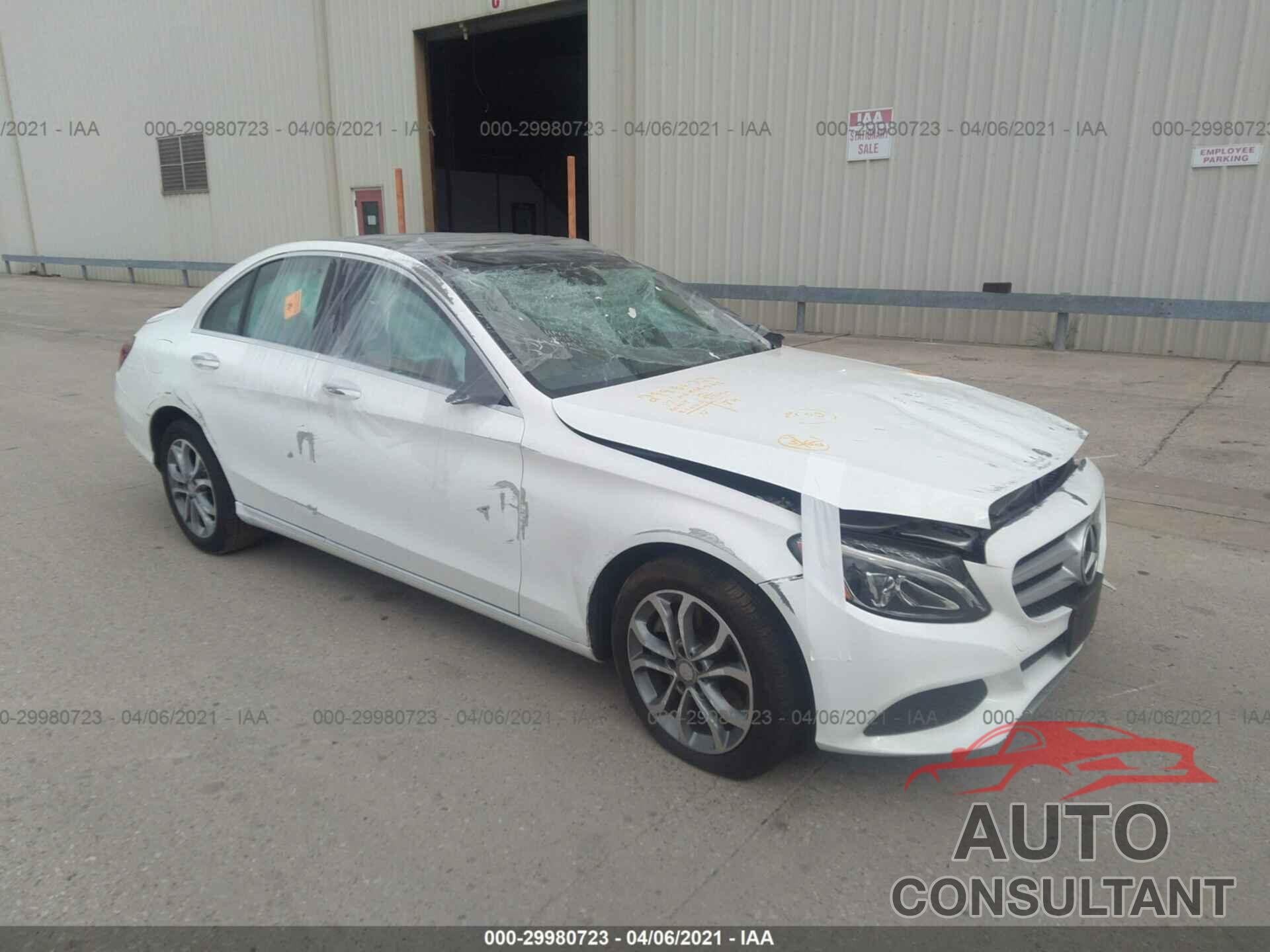 MERCEDES-BENZ C-CLASS 2017 - 55SWF4KB2HU206558