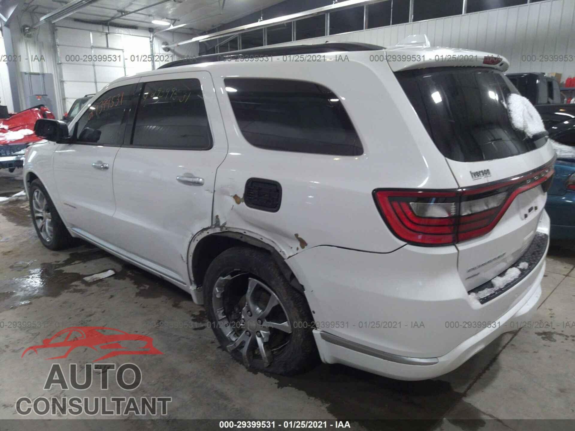 DODGE DURANGO 2017 - 1C4SDJET6HC675268