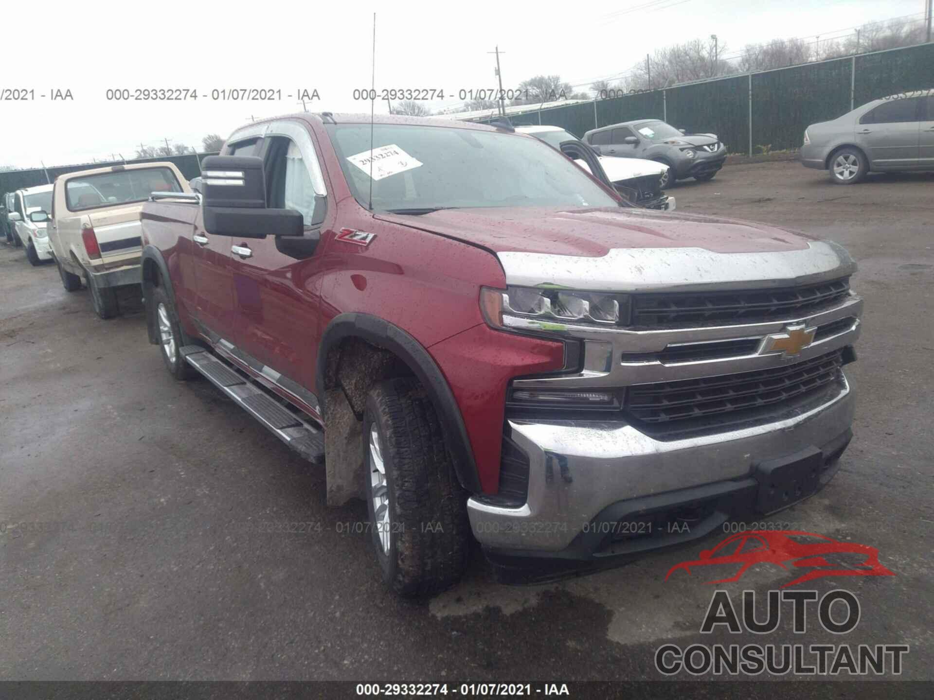 CHEVROLET SILVERADO 1500 2020 - 1GCRYDED2LZ238368