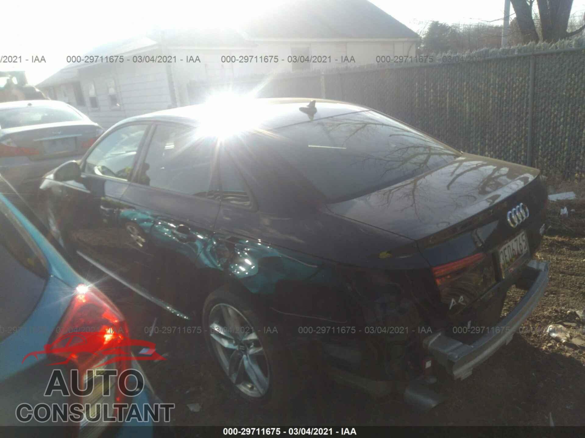 AUDI A4 2017 - WAUDNAF46HN052344