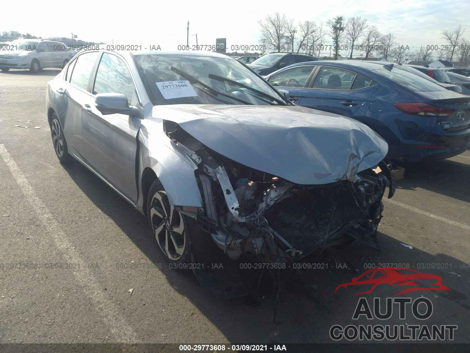 HONDA ACCORD SEDAN 2016 - 1HGCR2F7XGA138864